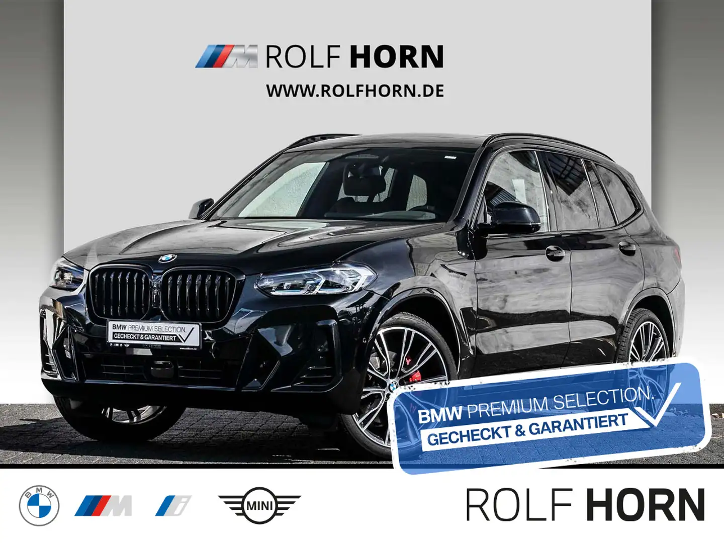 BMW X3 xDrive30i HeadUp Pano AHK h/k Laser Standhzg. Schwarz - 1