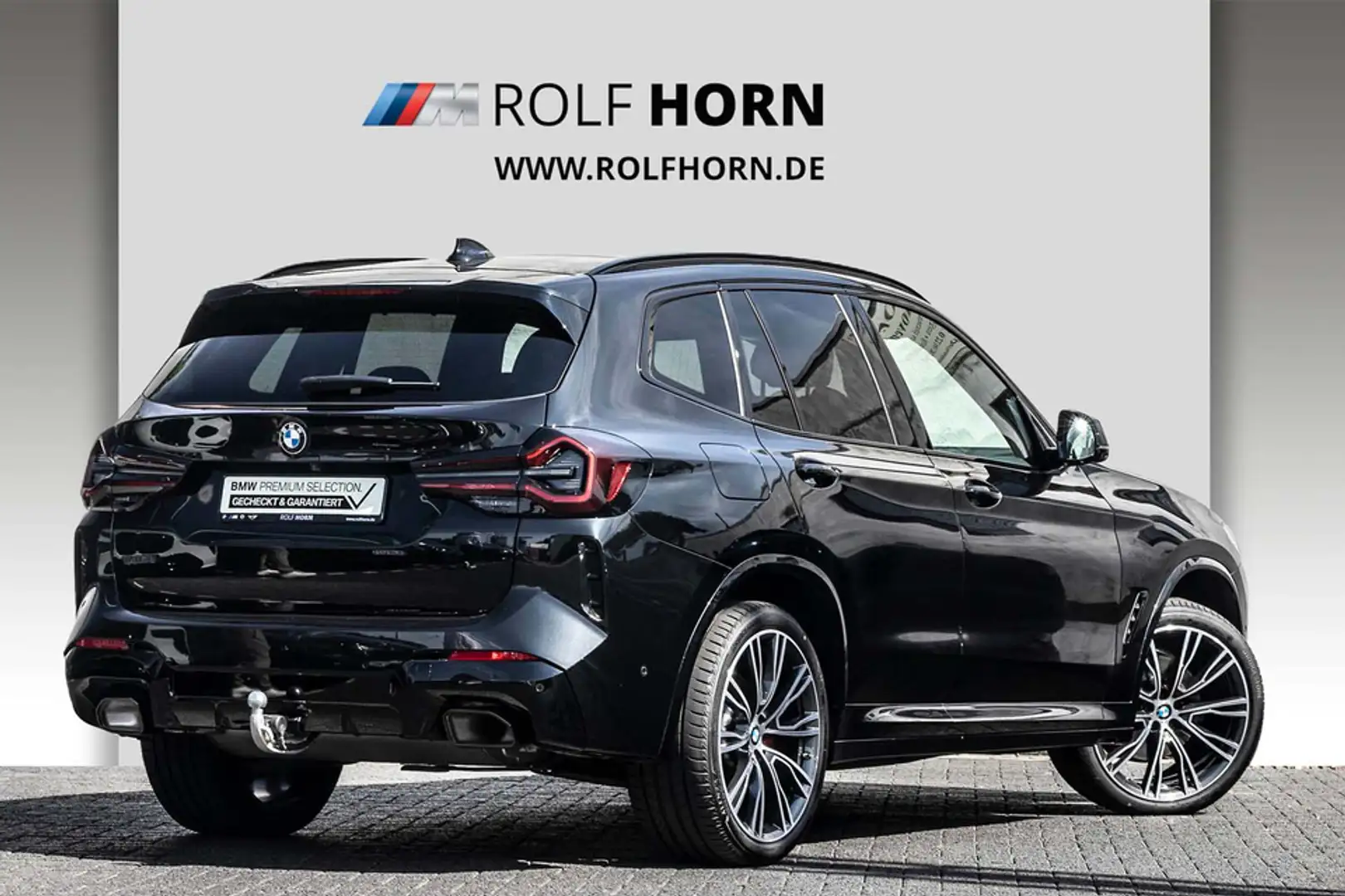 BMW X3 xDrive30i HeadUp Pano AHK h/k Laser Standhzg. Schwarz - 2