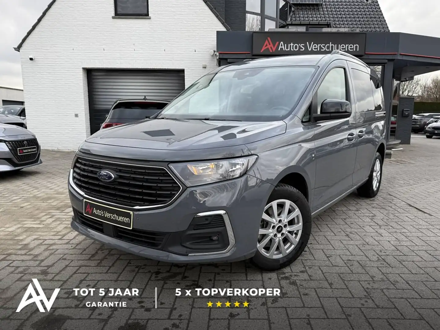 Ford Tourneo Connect 1.5 Ecoboost Titanium ** Carplay/android | Crui... Gris - 2
