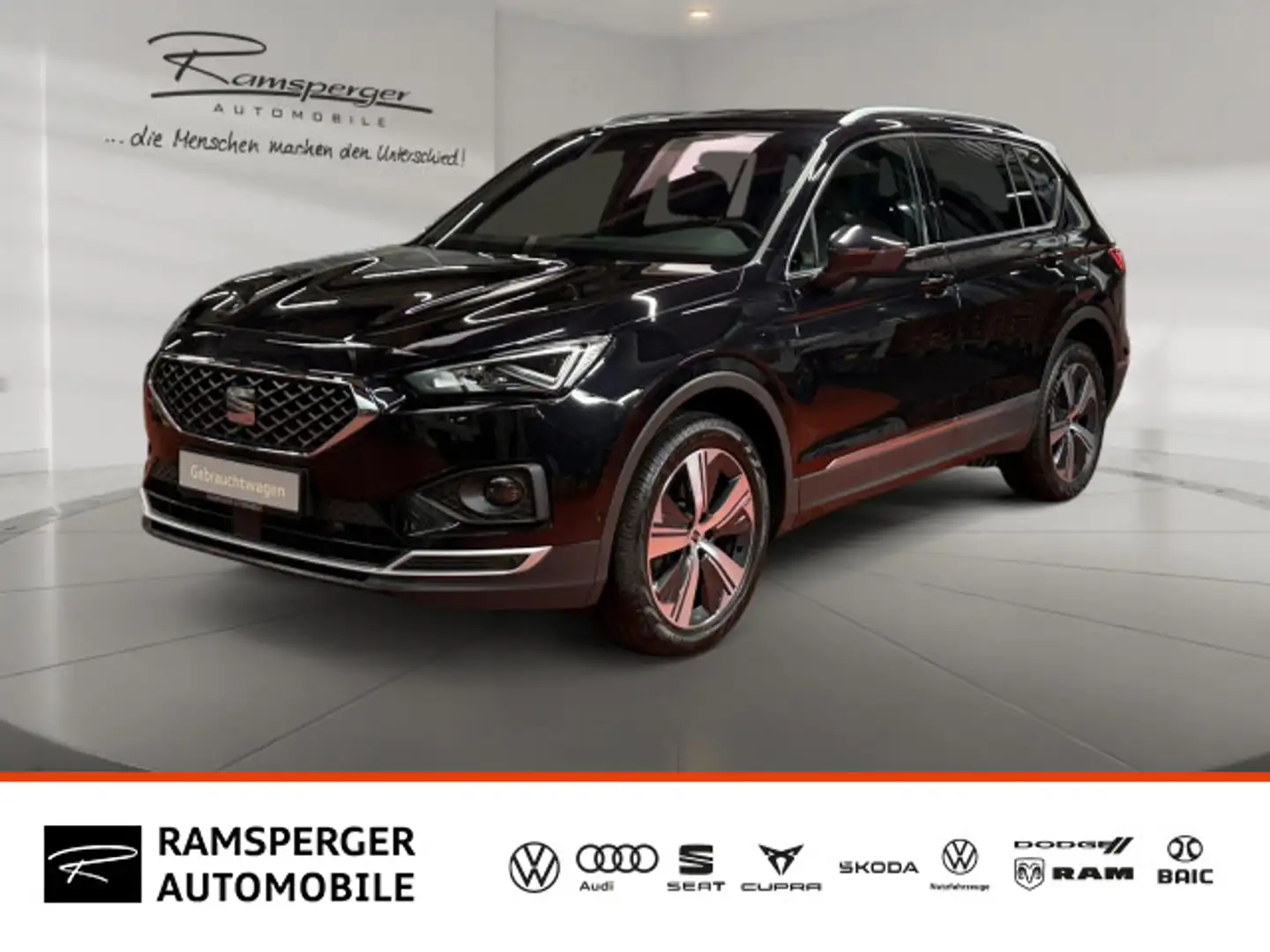 SEAT Tarraco XCELLENCE 2.0 TDI 4Drive LED/AHK/Assist/ Noir - 1