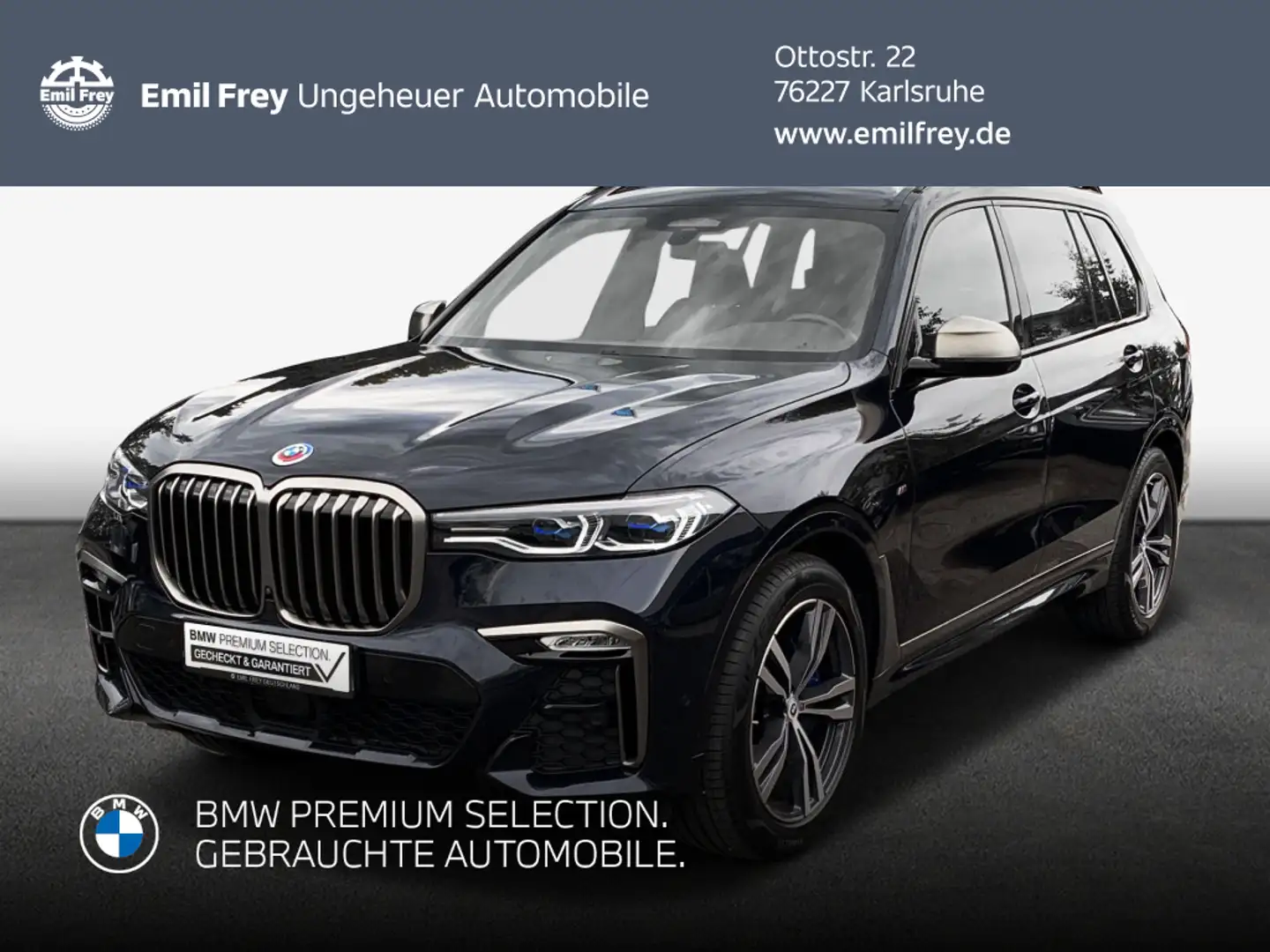 BMW X7 M 50i Schwarz - 1