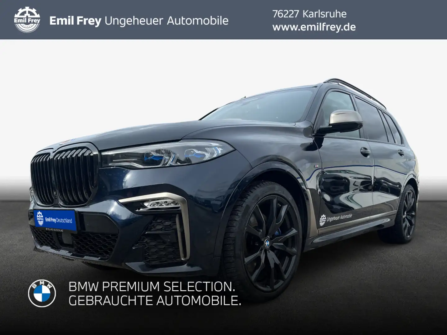 BMW X7 M 50i Negro - 1