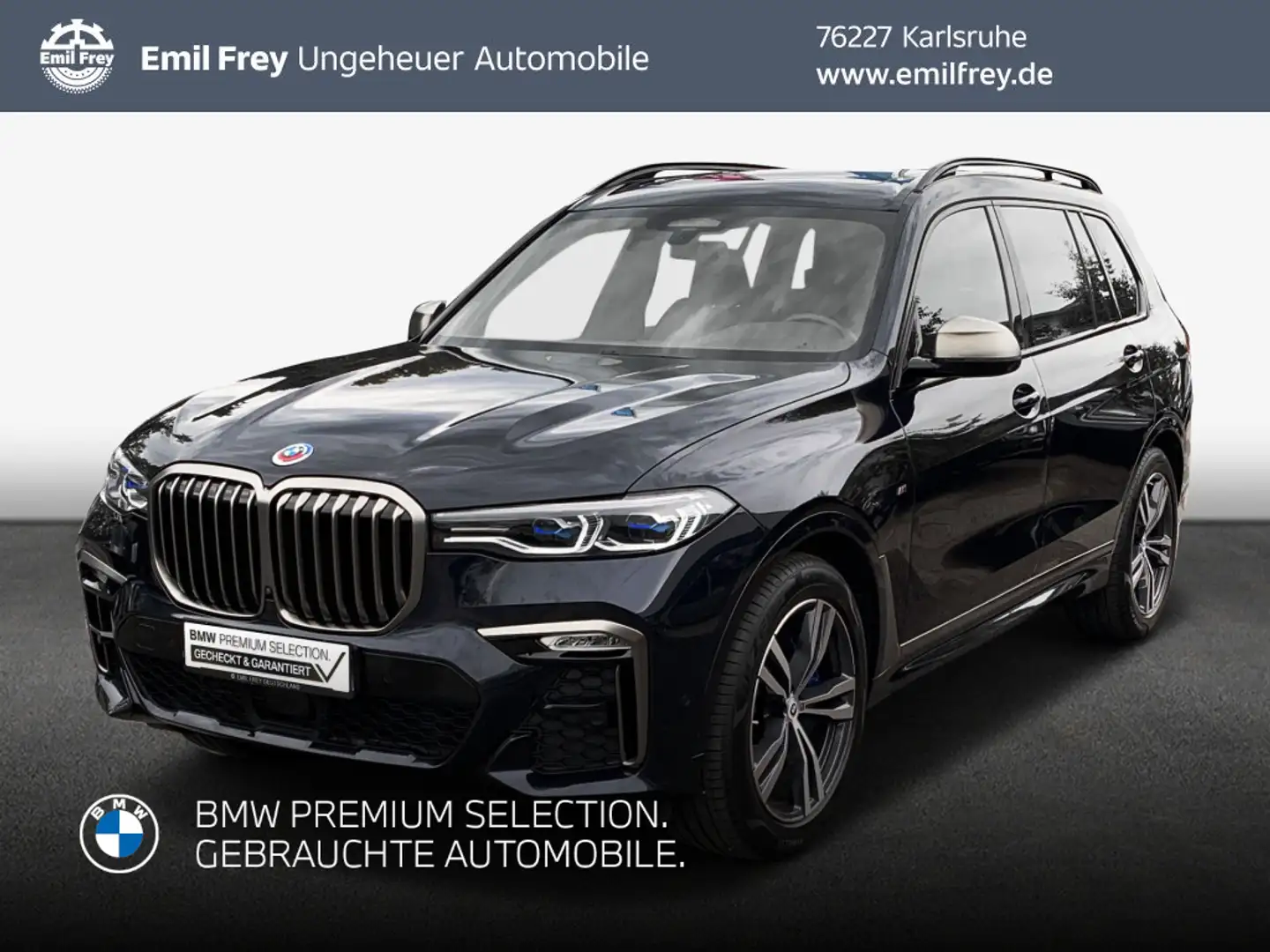 BMW X7 M 50i Negro - 1