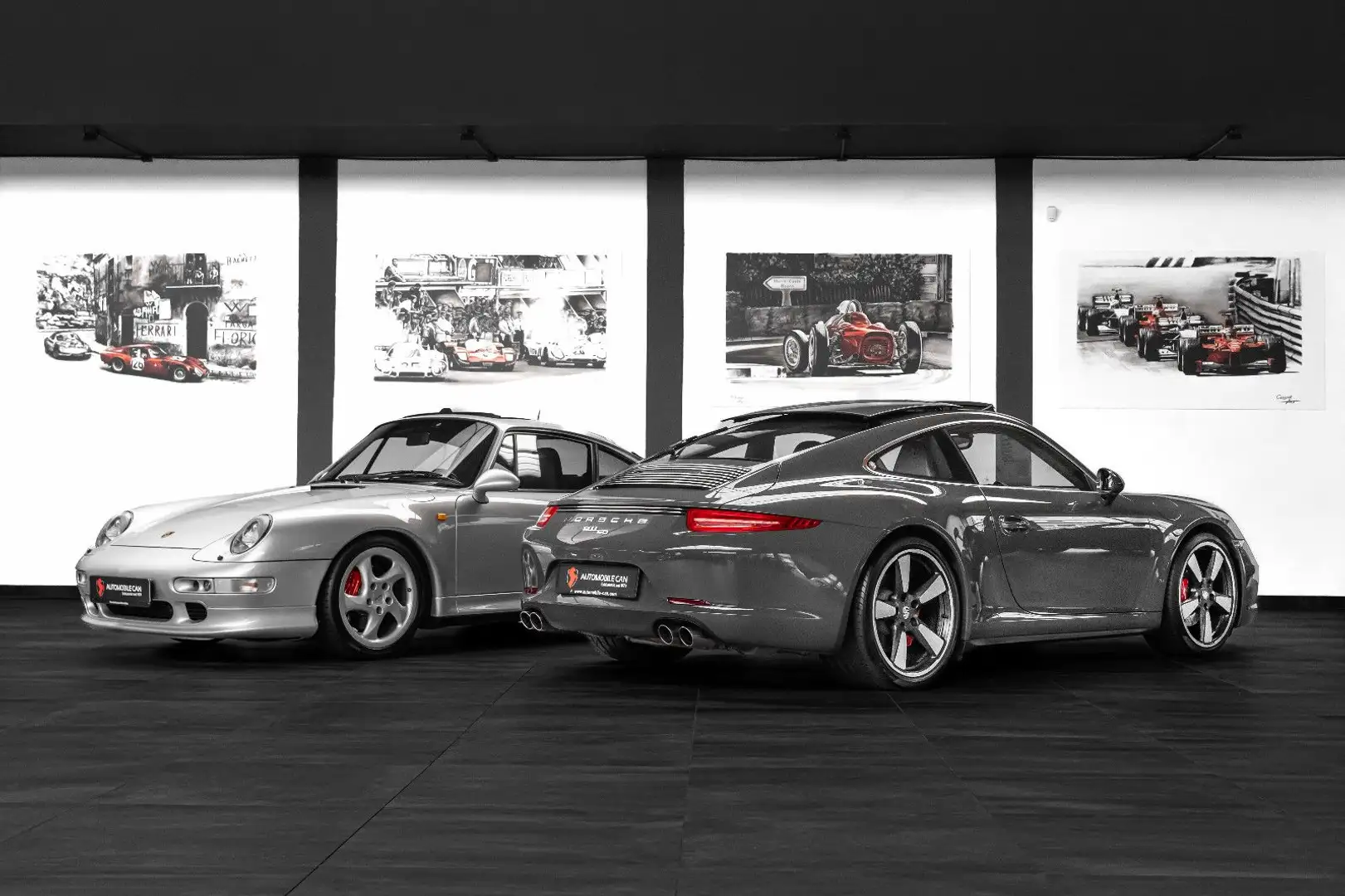 Porsche 991 Carrera S "Jubiläumsmodell 50 Jahre" #BRD Grau - 2