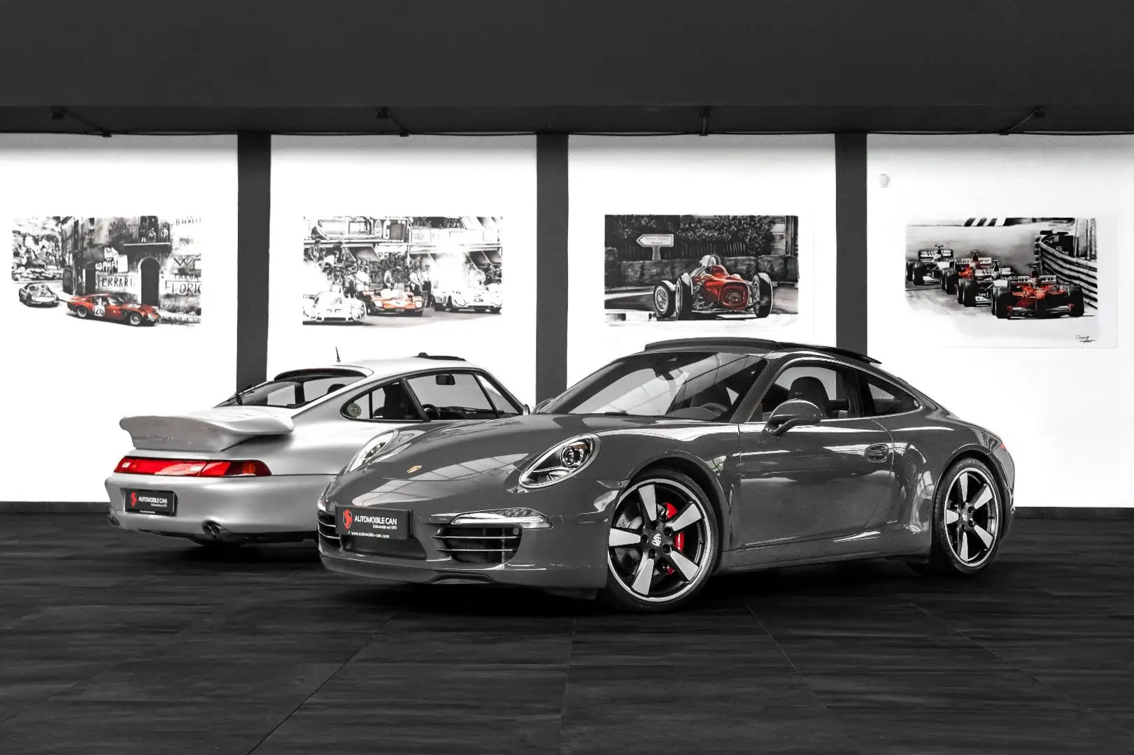 Porsche 991 Carrera S "Jubiläumsmodell 50 Jahre" #BRD Grau - 1