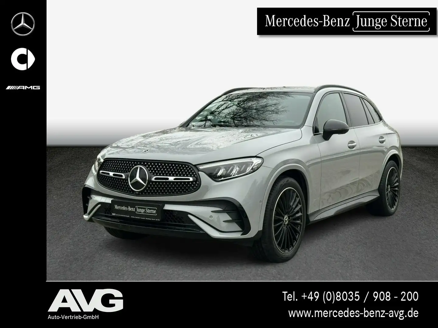 Mercedes-Benz GLC 300 GLC 300 4M AMG Advanced Plus Pano AHK Night Grau - 1