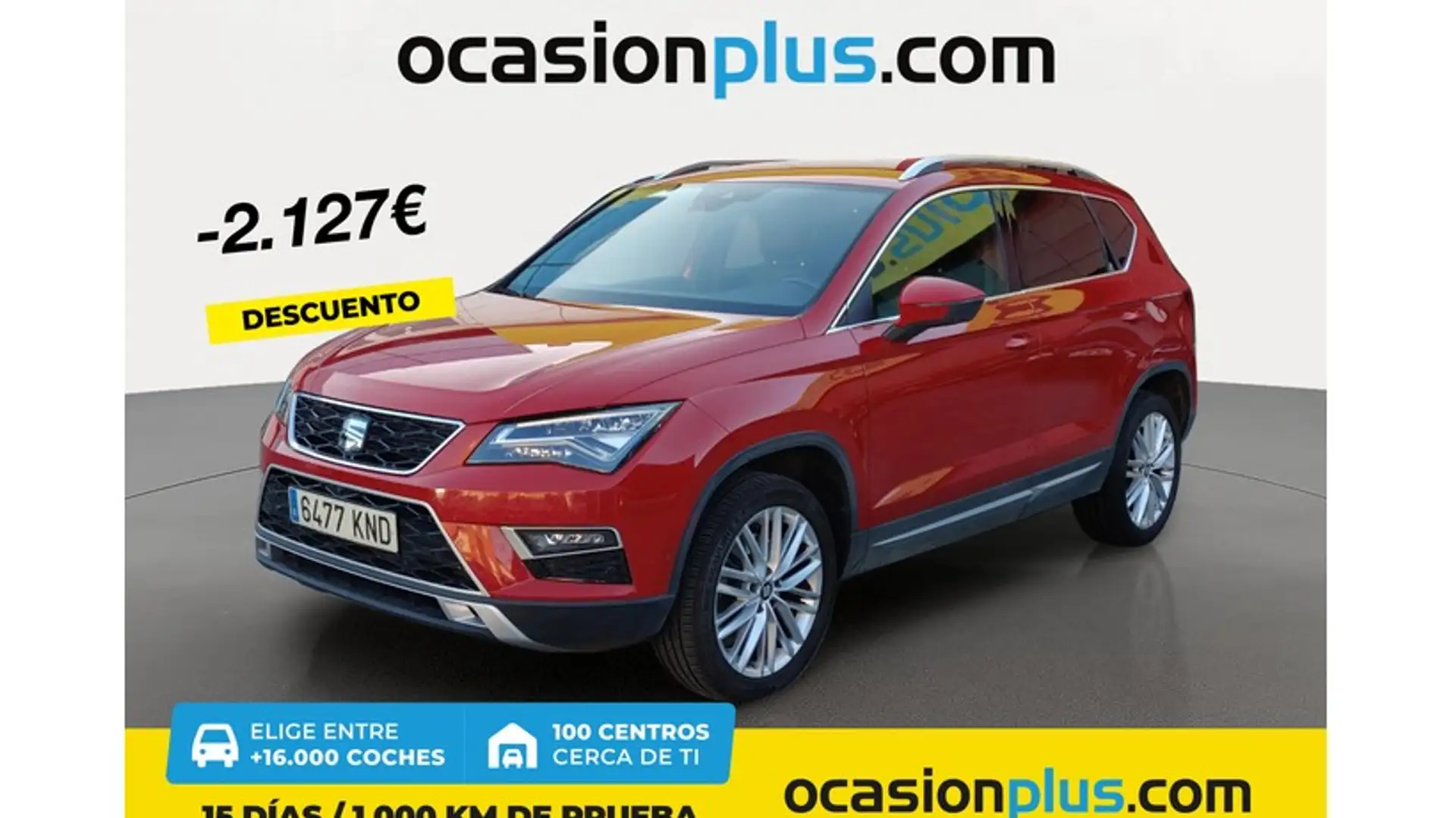 SEAT Ateca 1.4 EcoTSI S&S Xcellence Rojo - 1