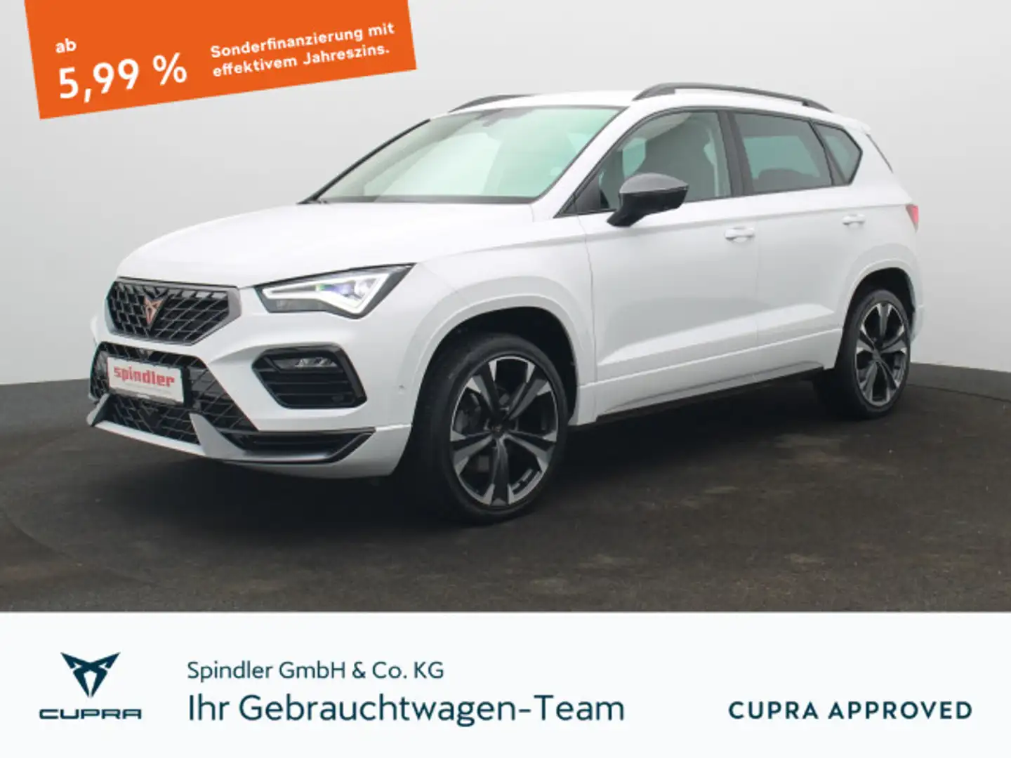 CUPRA Ateca 1.5TSI DSG / Navi, FullLink, AHK, LED, RFK Blanco - 1