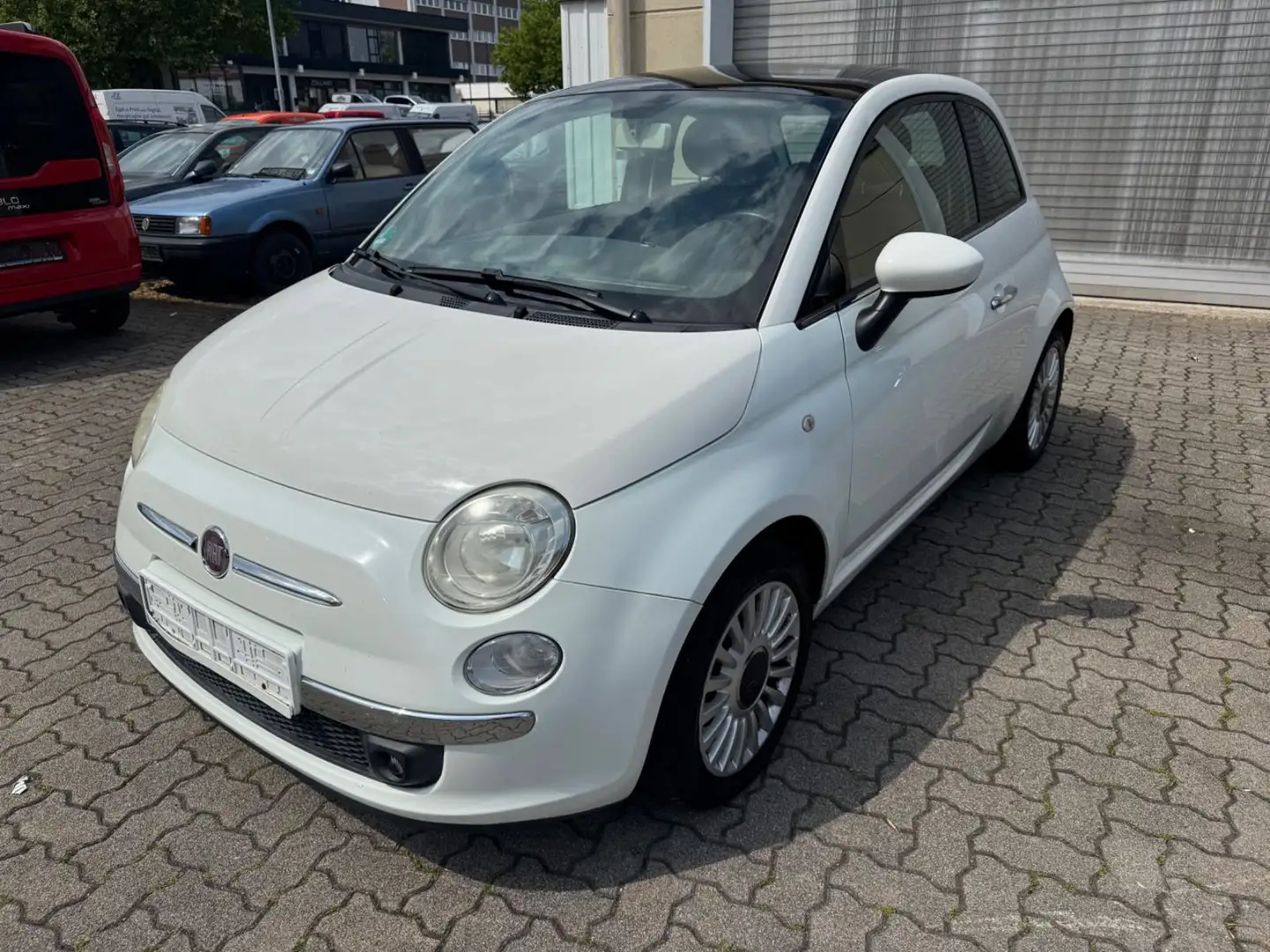 Fiat 500 Weiß - 2