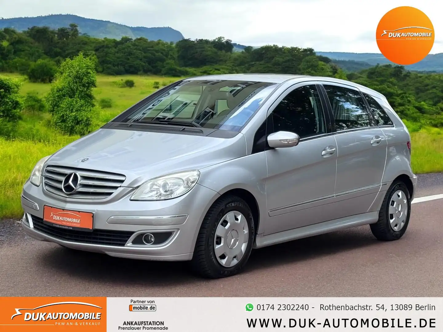 Mercedes-Benz B 170 B 170 Automatik *Klima*Tüv Neu* Silber - 1