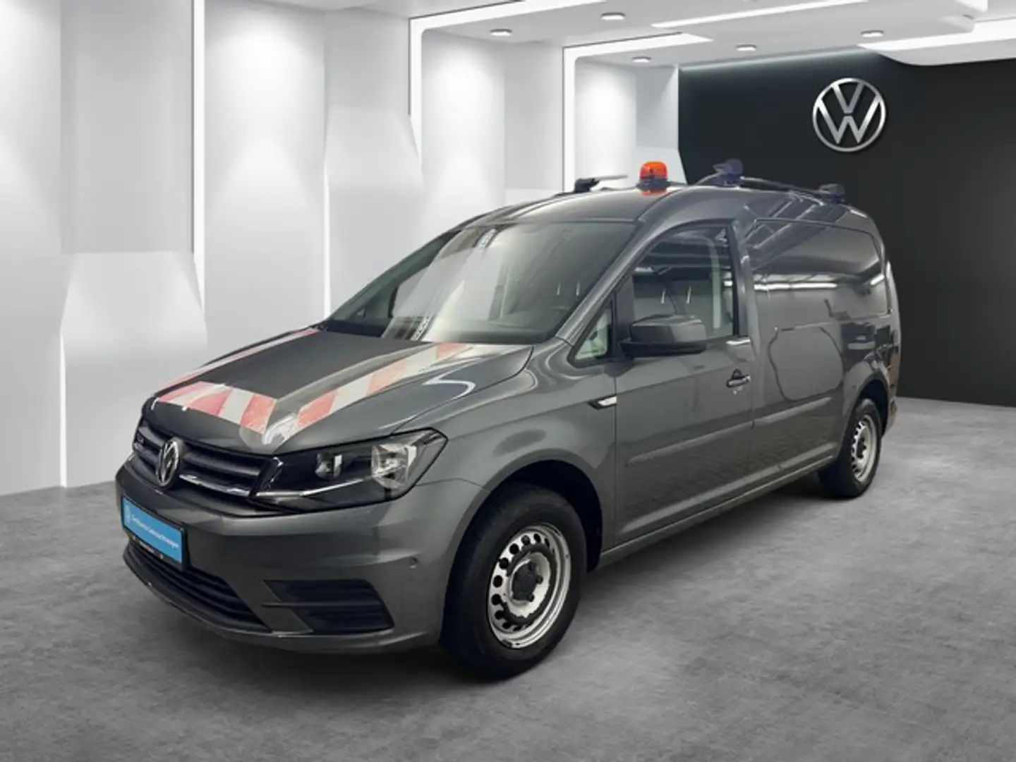 Volkswagen Caddy Maxi 1.4TGI EcoProfi AHK NAVI RFK Grijs - 2