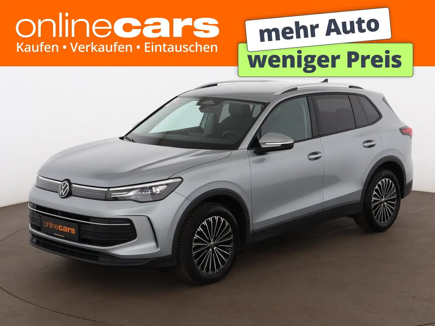 Volkswagen Tiguan 2.0 TDI Life Aut LED 360-CAM AHK RADAR Grau - 1