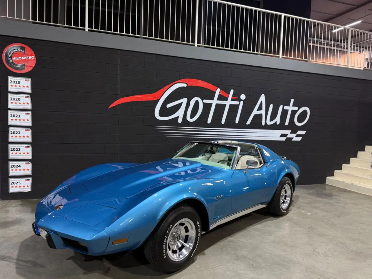 Chevrolet Corvette C3 1976 DAVVERO UNICO MANUALE STINGRAY Blu/Azzurro - 1