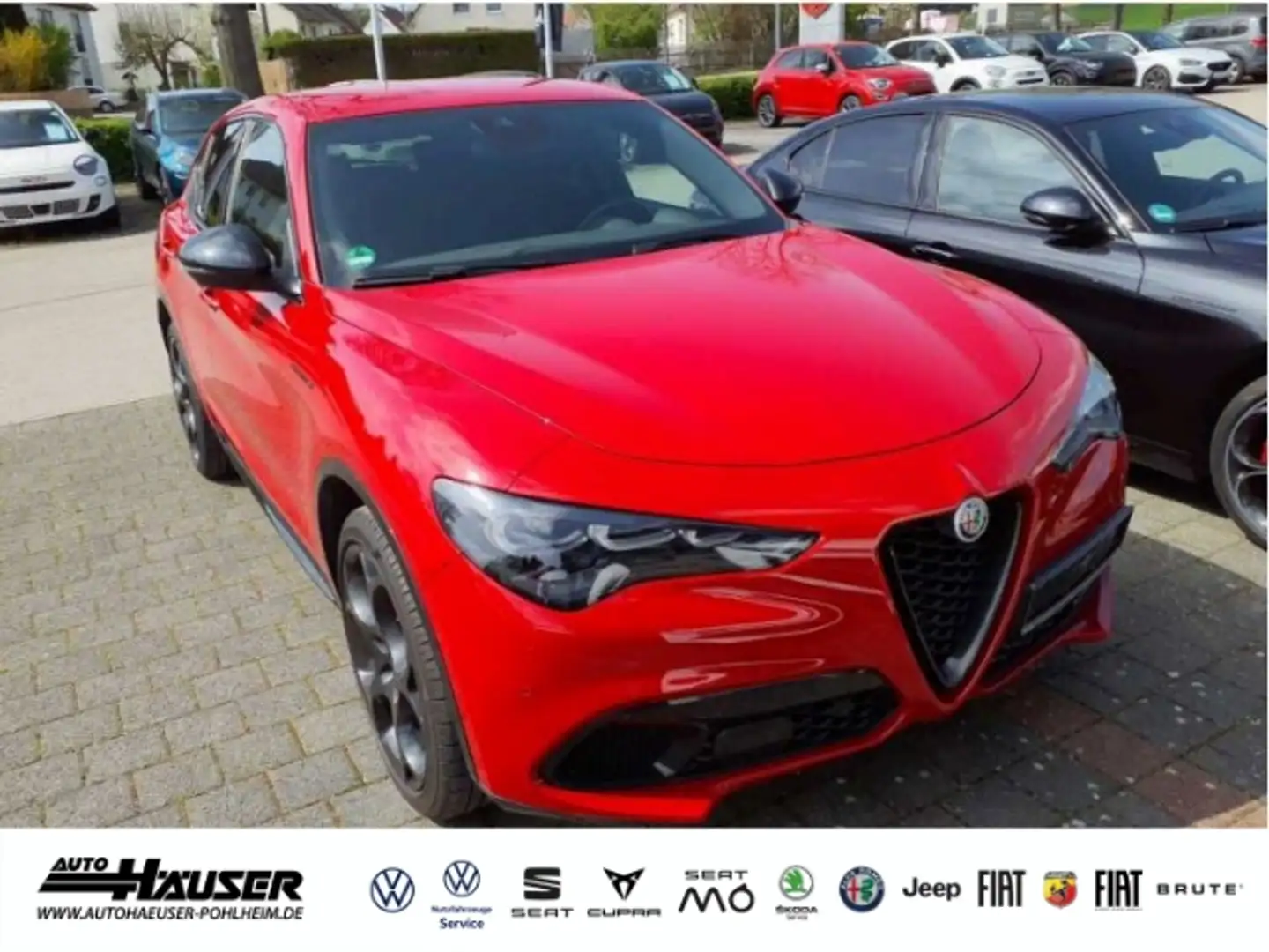 Alfa Romeo Stelvio Competizione 2.0 Turbo AT8 Q4 HARMAN-KARDON EL. HE Rot - 1