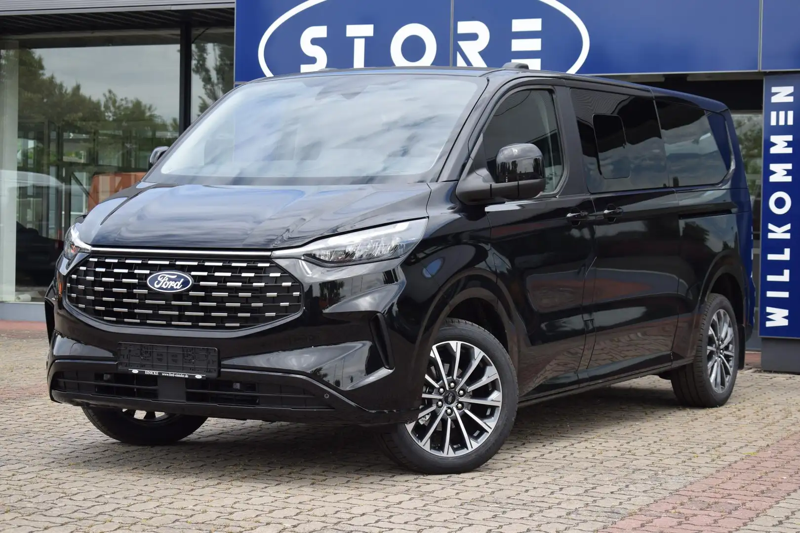 Ford Tourneo Custom L2H1 Titanium sehr gute Ausstattung Nero - 2