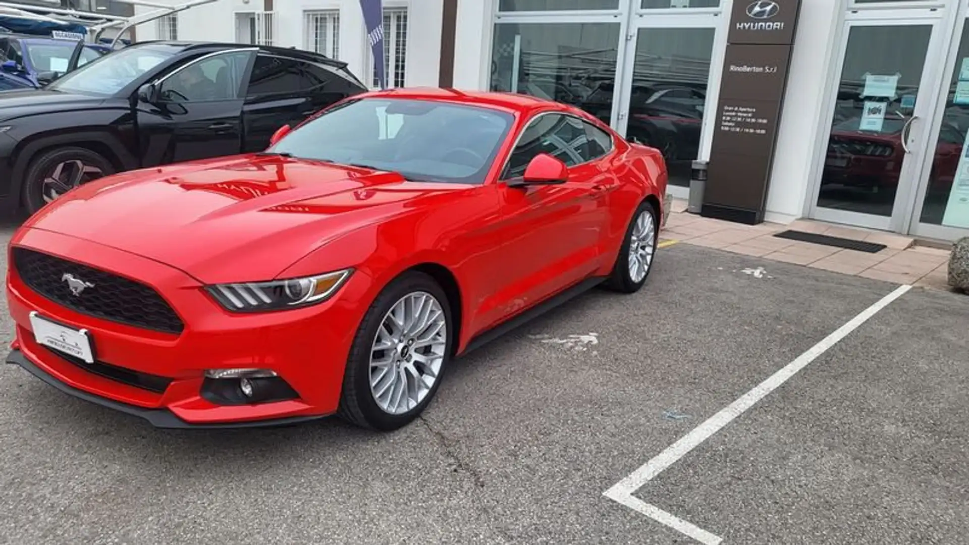 Ford Mustang Fastback 2.3 Ecoboost Rot - 2