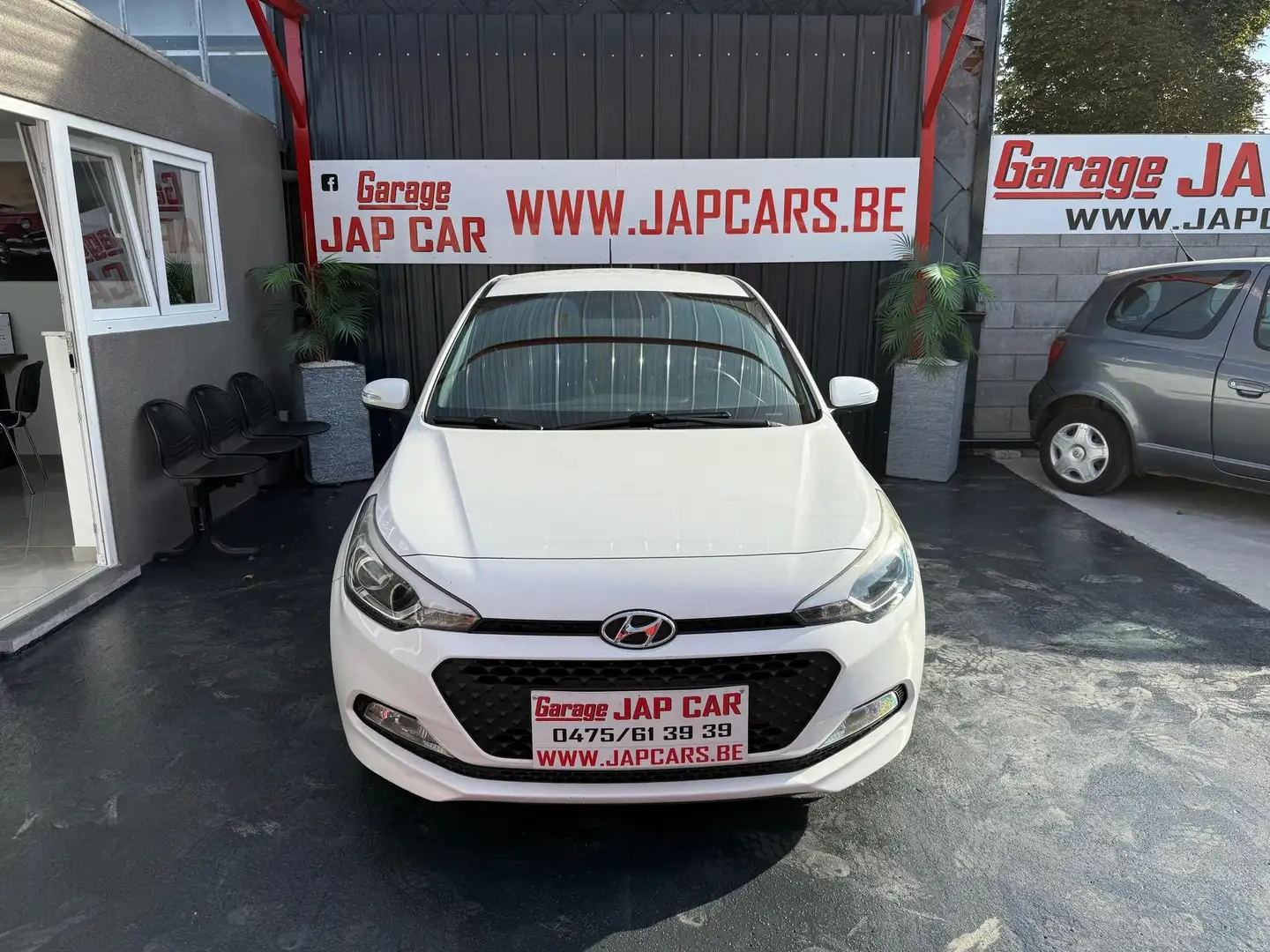 Hyundai i20 clim gps camera de recule garantie 1an euro6b Білий - 1