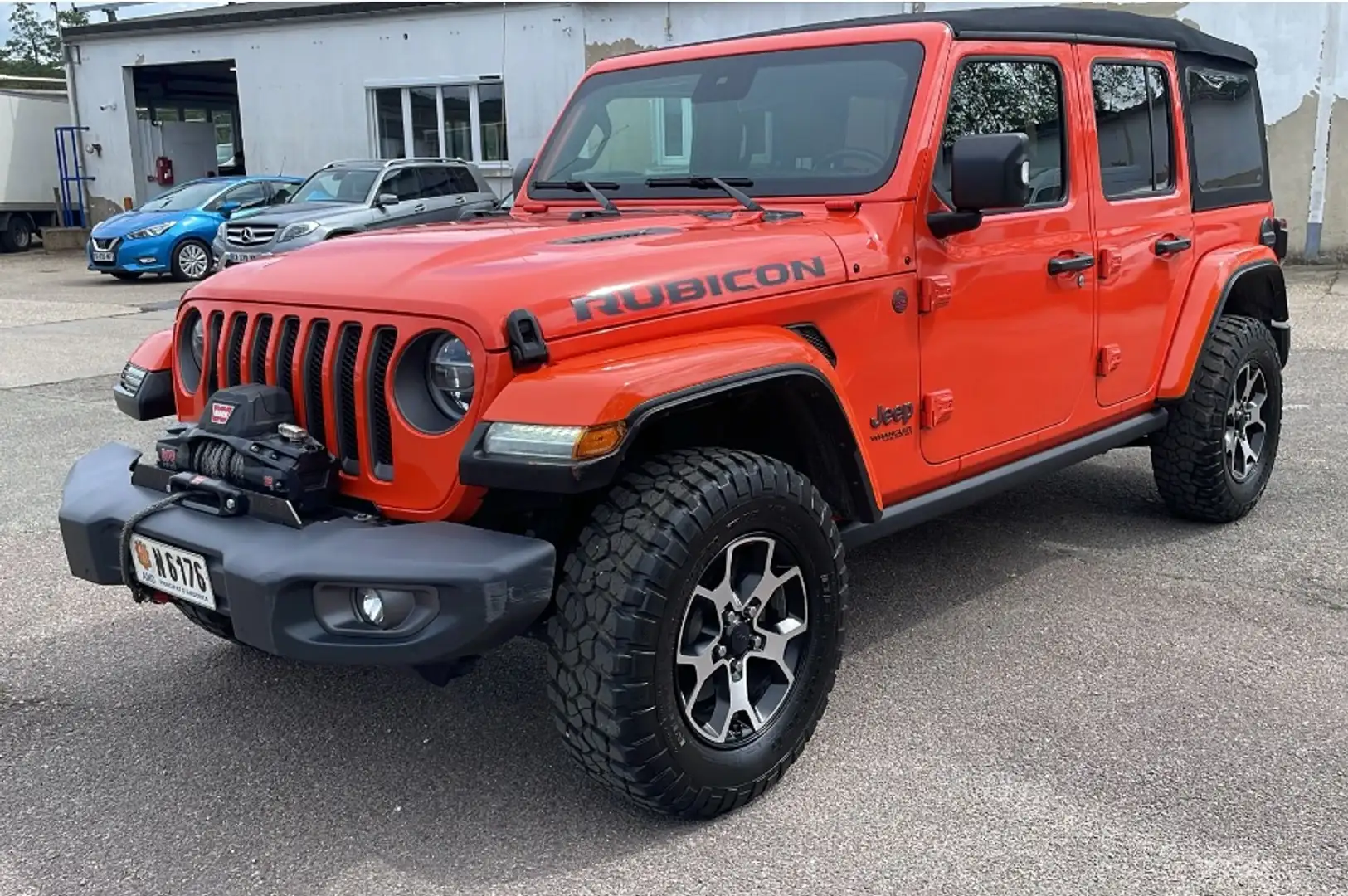 Jeep Wrangler Unlimited 2.2 CRDi Hardtop AWD Automatik Rubicon Naranja - 1