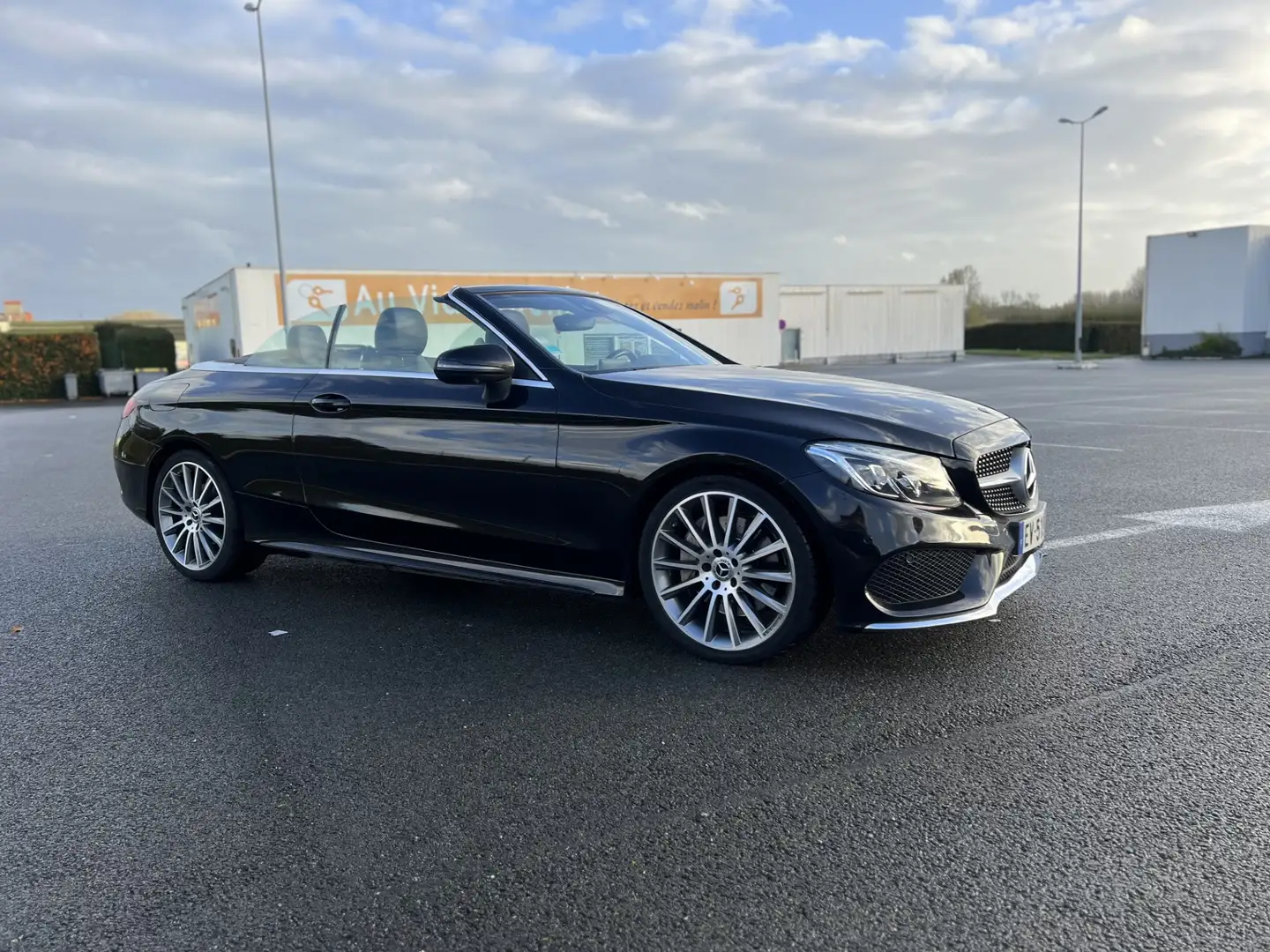 Mercedes-Benz C 250 Classe C Cabriolet 250 d 9G-Tronic Fascination Siyah - 1