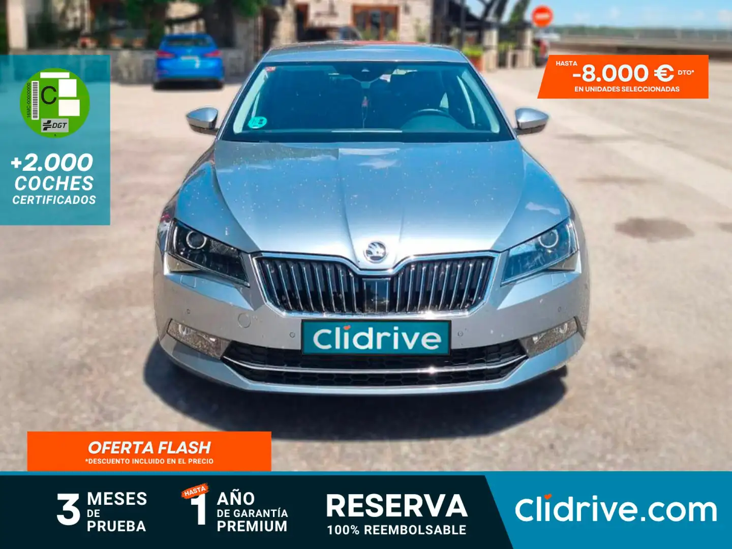 Skoda Superb 2.0TDI L&K 110kW Gris - 1