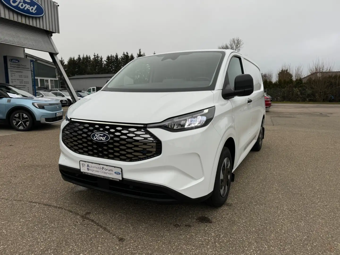 Ford Transit Custom BEV Kasten 320L1 RWD *ACC*RFK*LADERAUMSCHUTZPAKET Weiß - 2