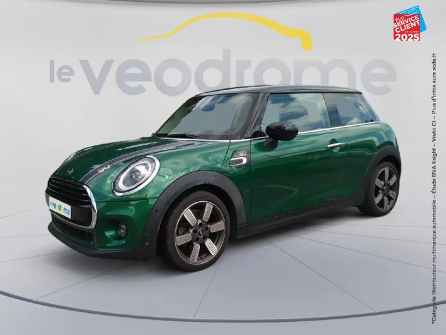 MINI Cooper E Cooper 136ch Edition 60 Years BVA7 109g Vert - 1
