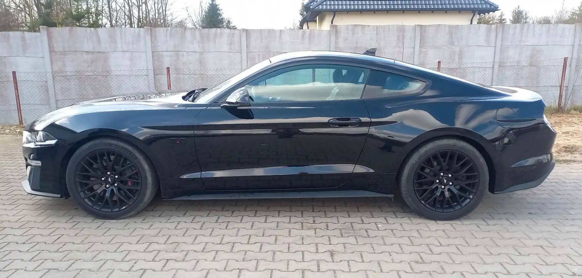 Ford Mustang GT 5.0 Ti-VCT V8 Deutsches Modell Чорний - 2