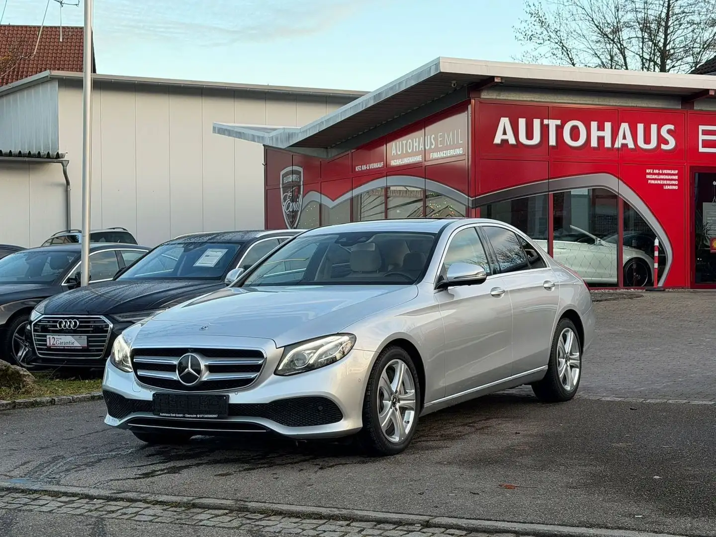 Mercedes-Benz E 350 E 350 d 4Matic (213.034) Argent - 1
