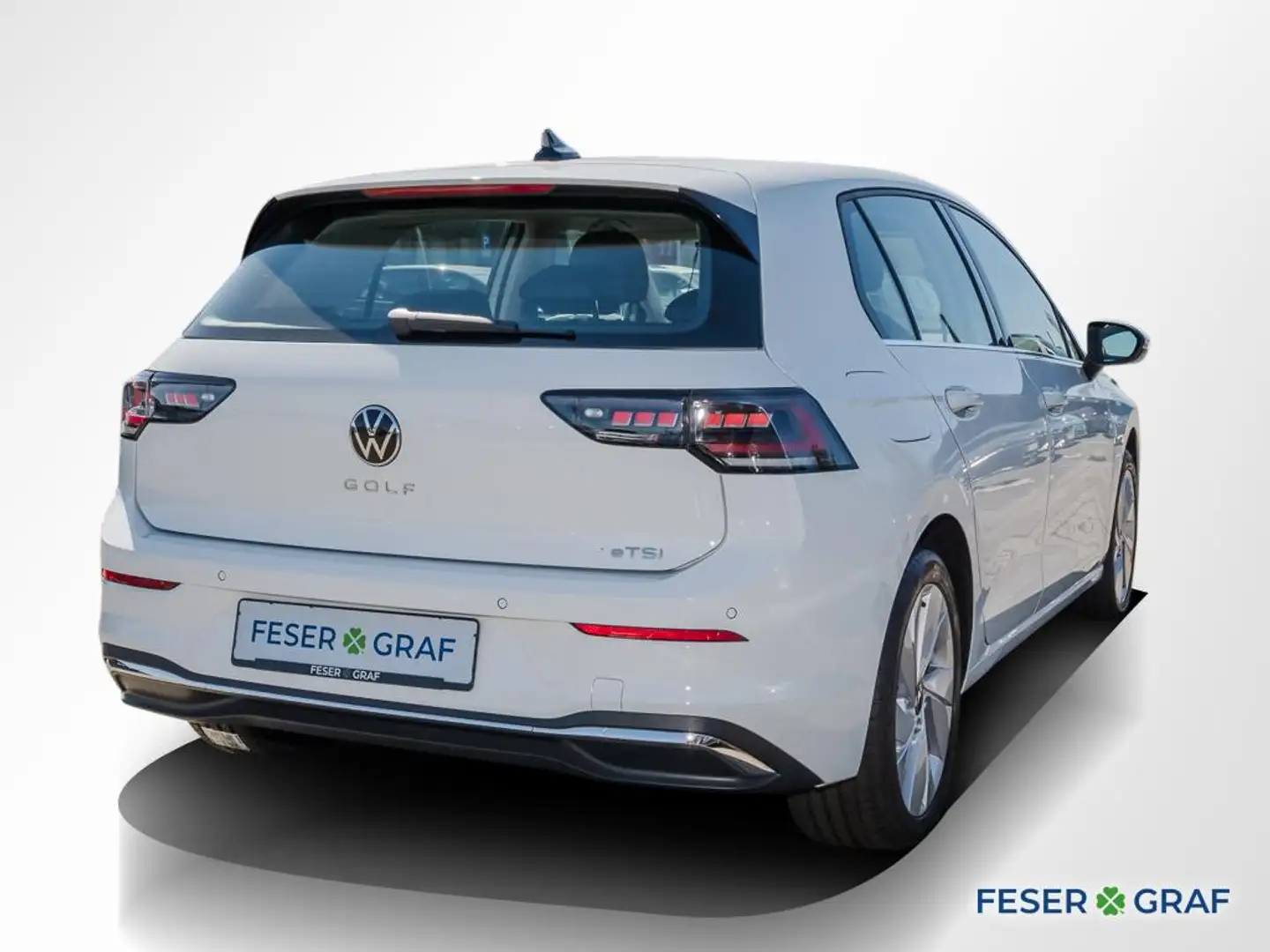 Volkswagen Golf VIII 1.5eTSI DSG Style MATRIX/AHK/ACC/NAVI Wit - 2