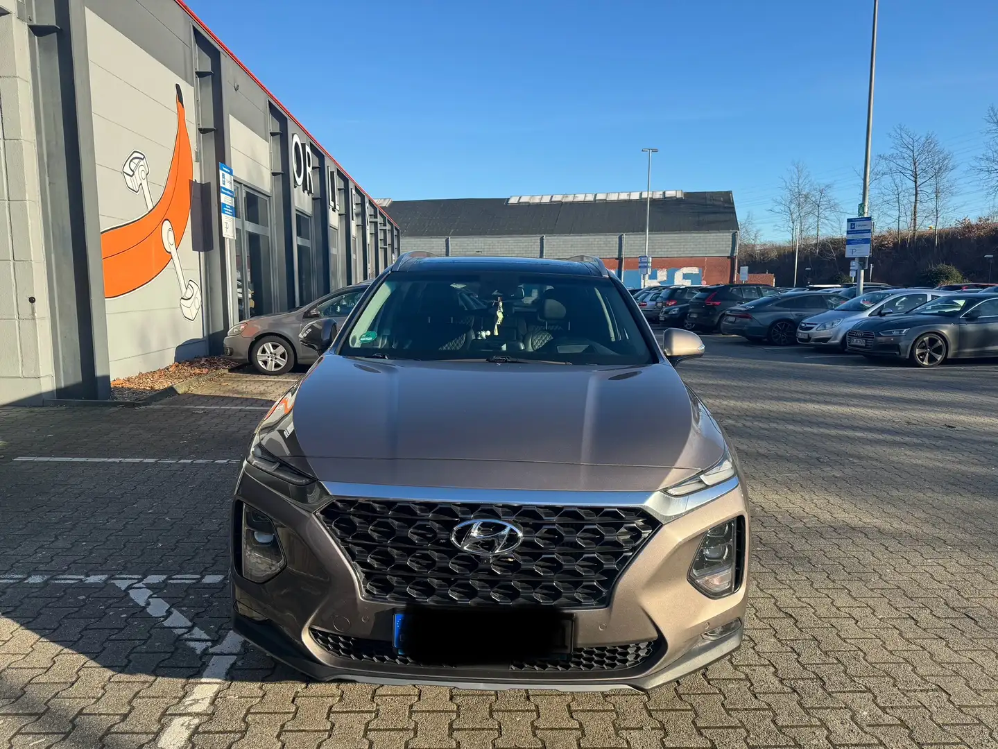 Hyundai SANTA FE das auto ist wie neu, hat keine schaden. 7 sitzer Bronze - 1