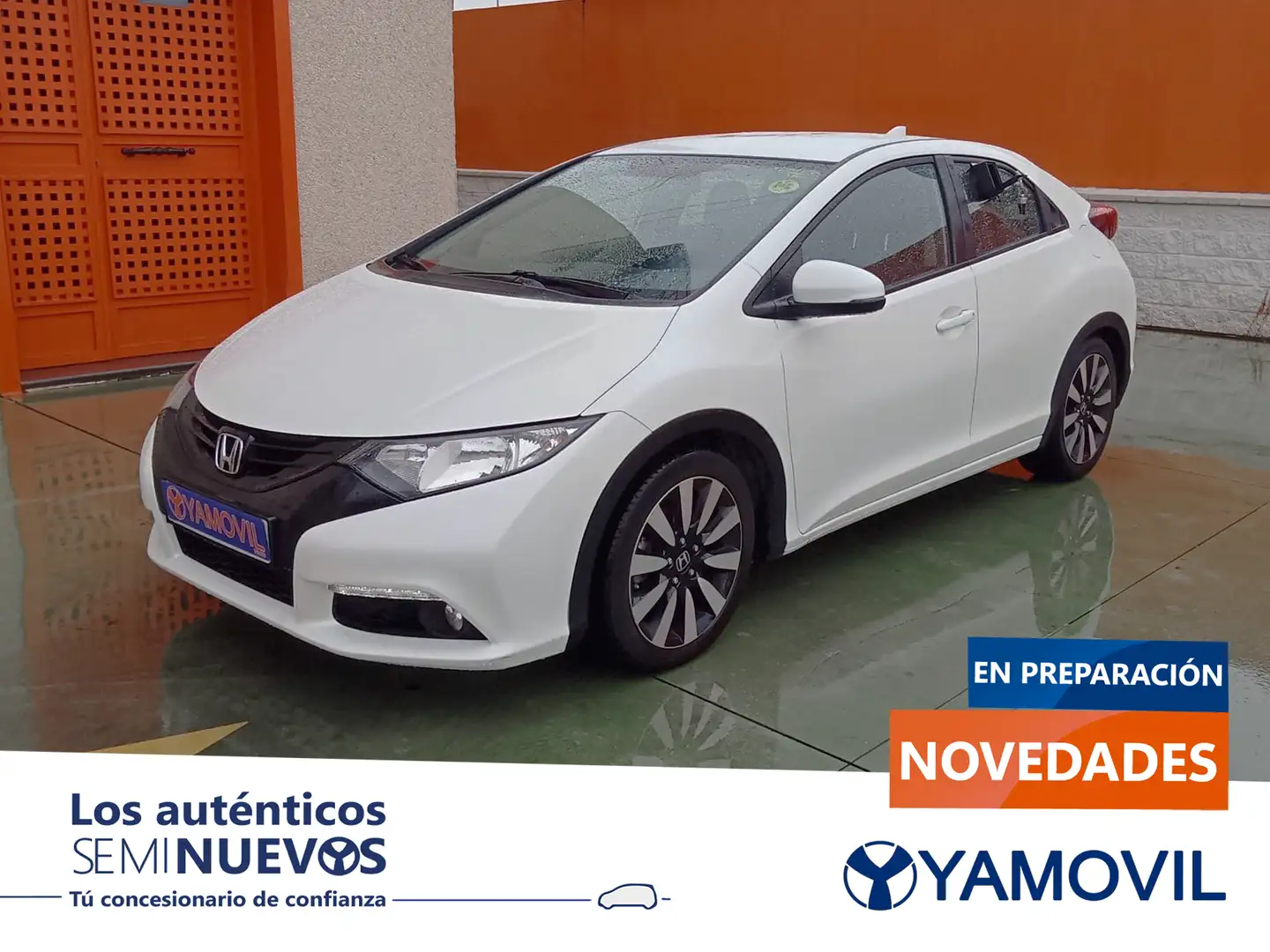 Honda Civic 1.6 i-DTEC Sport Blanc - 1