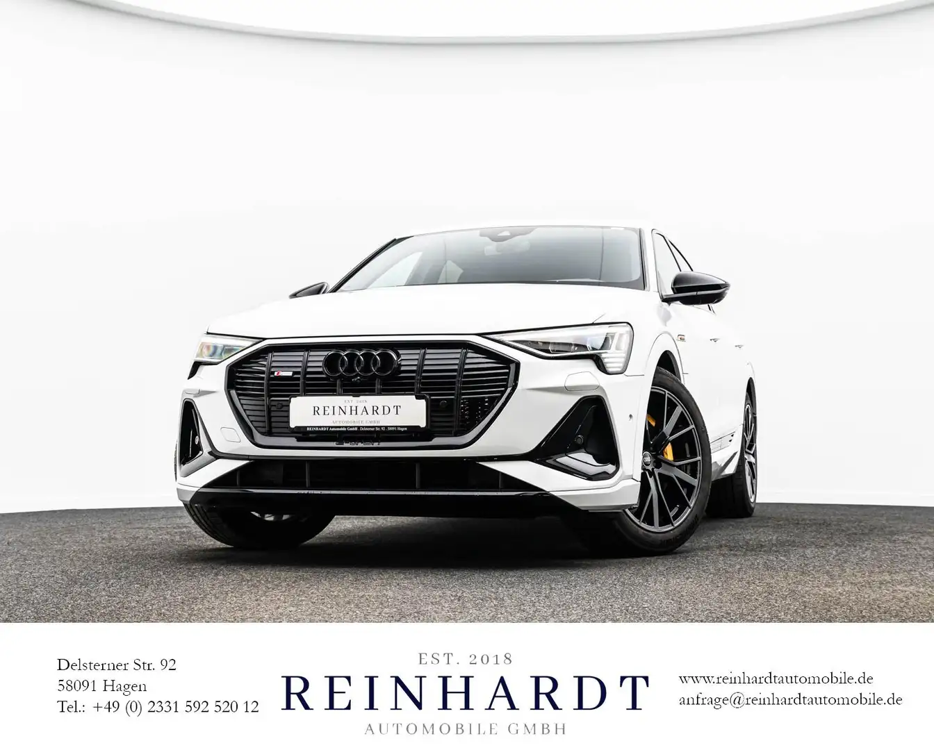 Audi e-tron SPORTBACK 50 2x S LINE BLACK-EDITION/PANO Weiß - 1