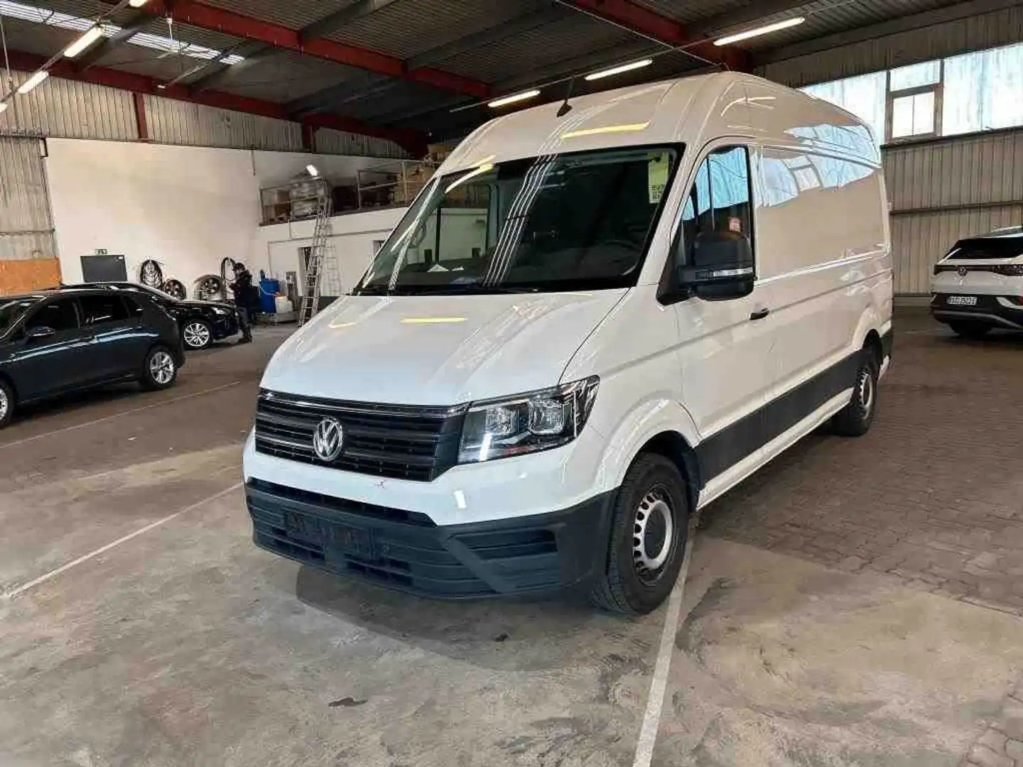 Volkswagen Crafter L3H3 mittel 130kw Automatik netto 14995€ Weiß - 2