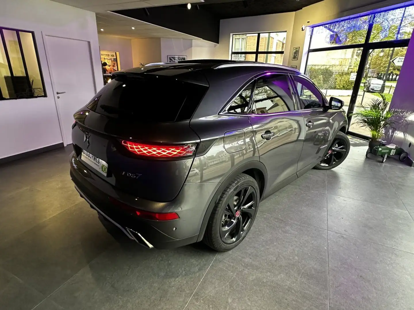 DS Automobiles DS 7 Crossback DS7 PureTech 225 EAT8 Grand Chic Gris - 2
