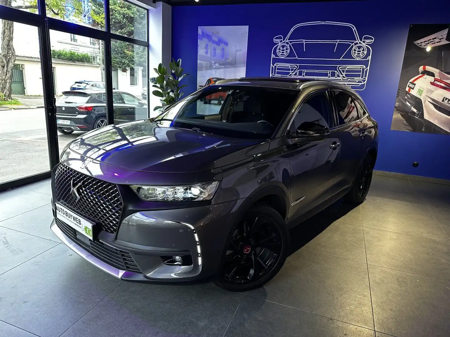 DS Automobiles DS 7 Crossback DS7 PureTech 225 EAT8 Grand Chic Gris - 1