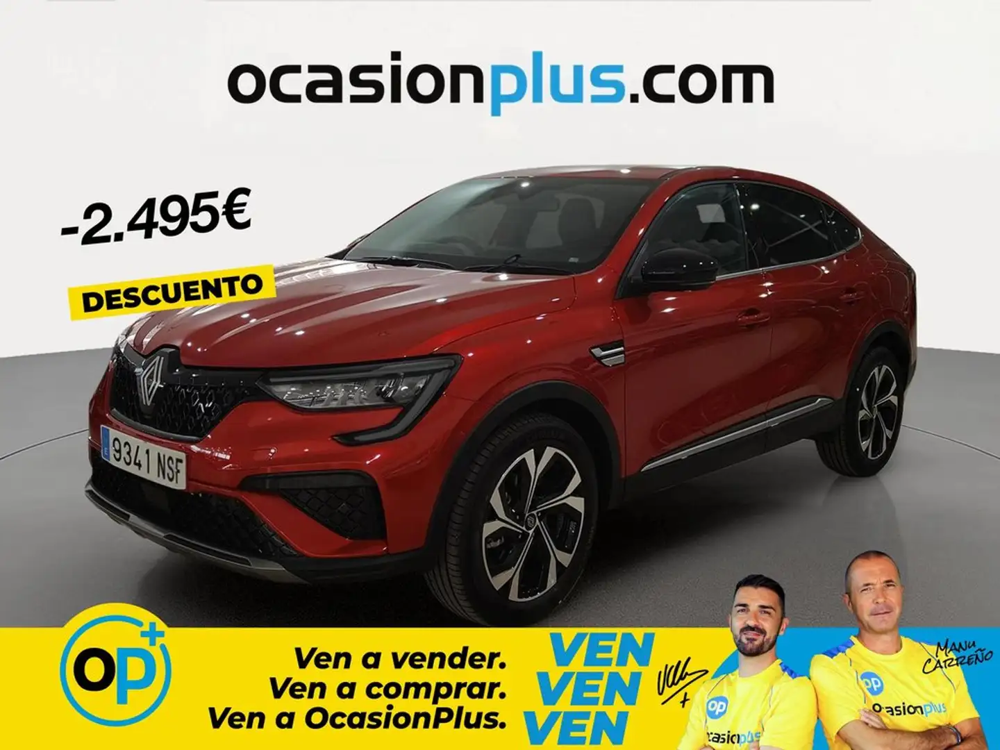 Renault Arkana 1.6 E-Tech Techno 105kW Rojo - 1
