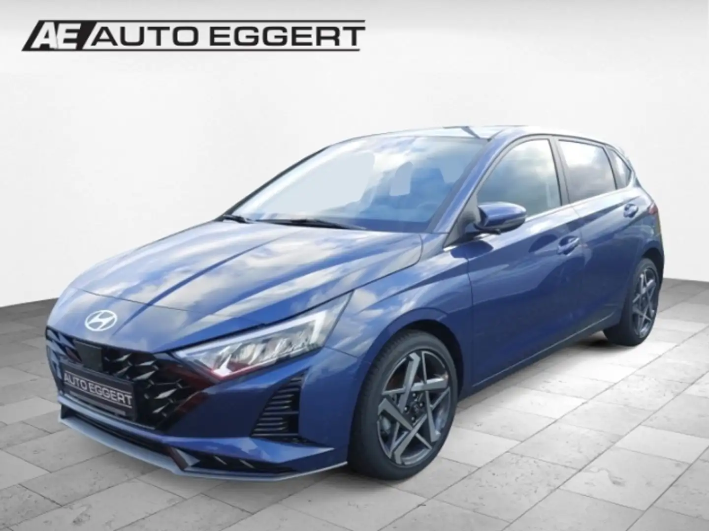 Hyundai i20 1.0 T-GDI 7-DCT Prime Navi Bose LED SHZ hinten App Blau - 1