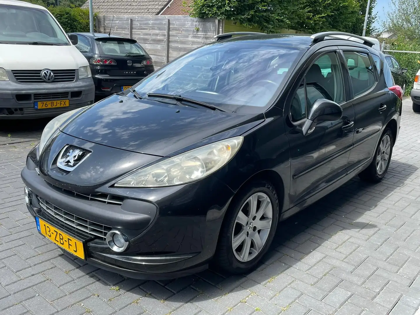 Peugeot 207 SW 1.6 VTi XS Première | 188.000 km NAP | Airco | Zwart - 1