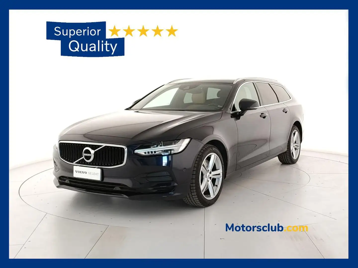 Volvo V90 D5 AWD Geartronic Momentum Blue - 1