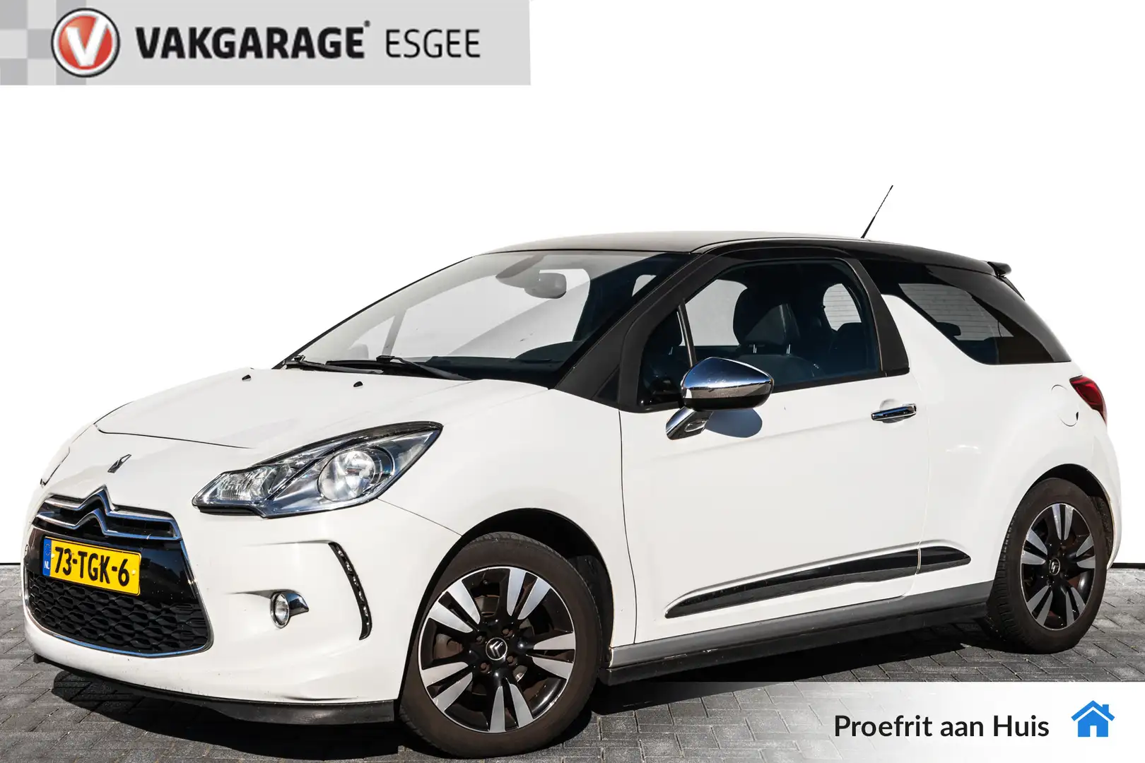 Citroen DS3 1.6 93 PK e-HDi So Chic MEENEEMPRIJS TREKHAAK . | Wit - 1