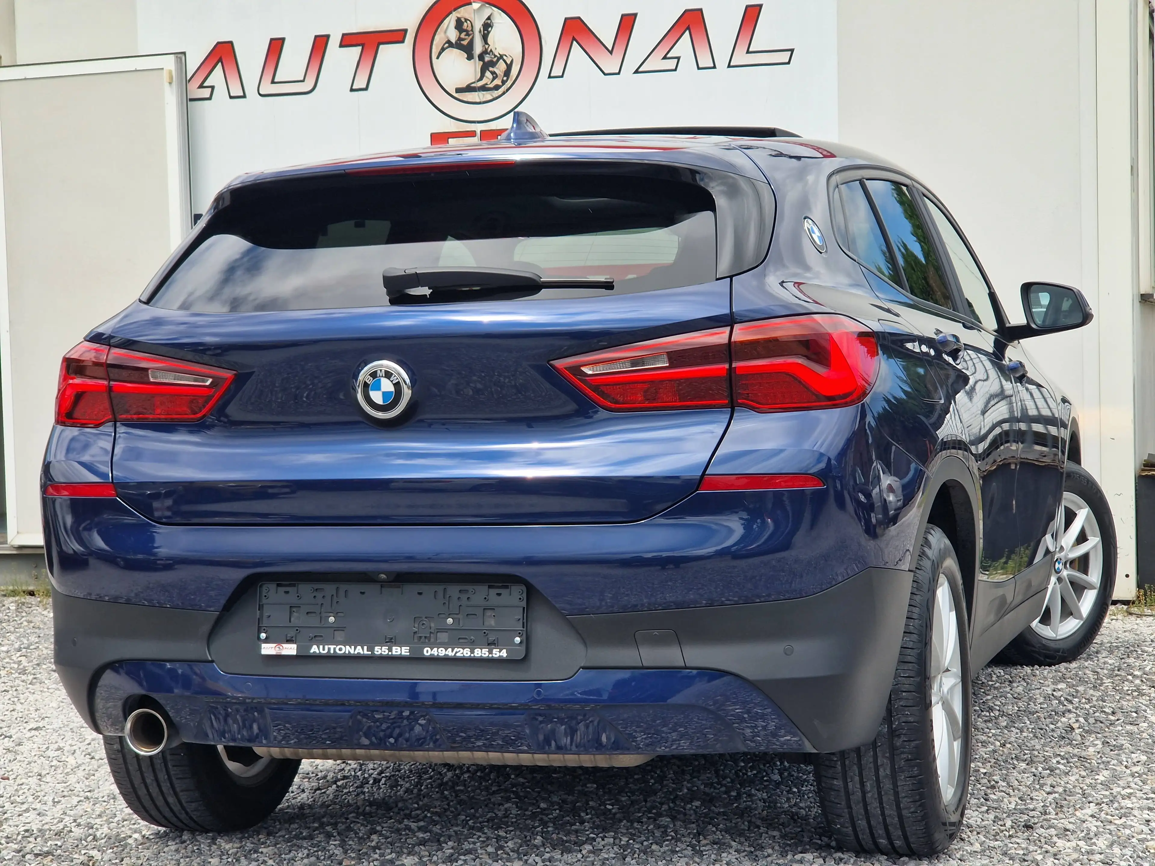 BMW X2 1.5iAS sDrive18*1°PROPRIO*CARNET*BOITE AUTO*TOIT PANO OUVRANT*CAMERA*GPS*CUIR — photo 3