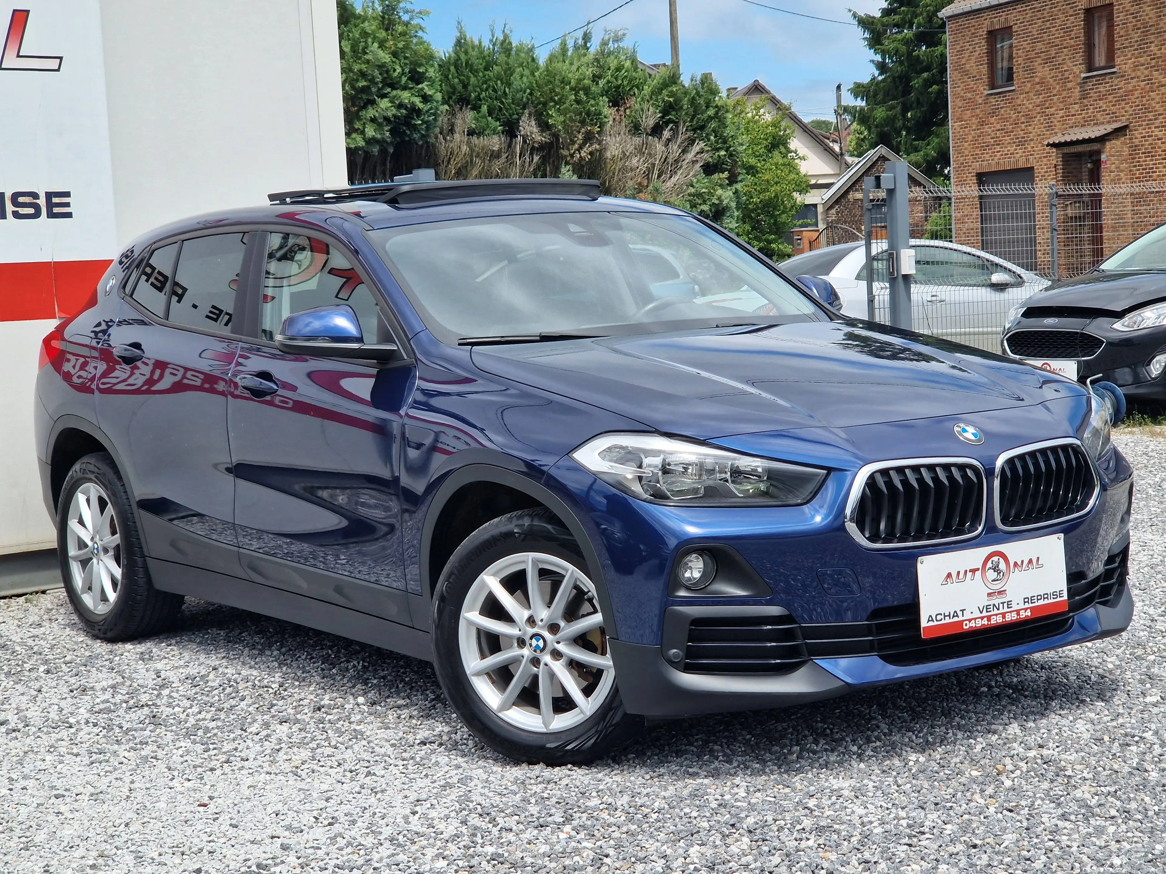 BMW X2 1.5iAS sDrive18*1°PROPRIO*CARNET*BOITE AUTO*TOIT PANO OUVRANT*CAMERA*GPS*CUIR — photo 15