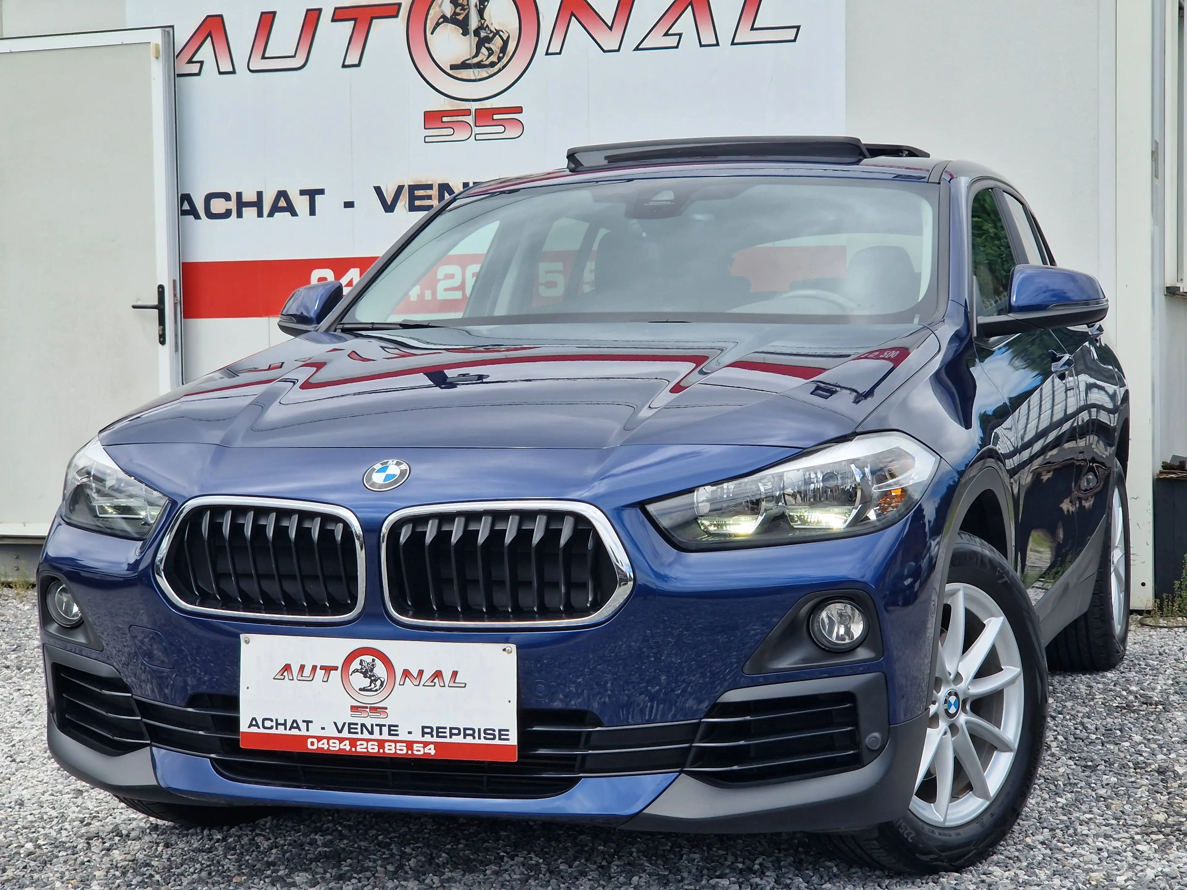 BMW X2 1.5iAS sDrive18*1°PROPRIO*CARNET*BOITE AUTO*TOIT PANO OUVRANT*CAMERA*GPS*CUIR