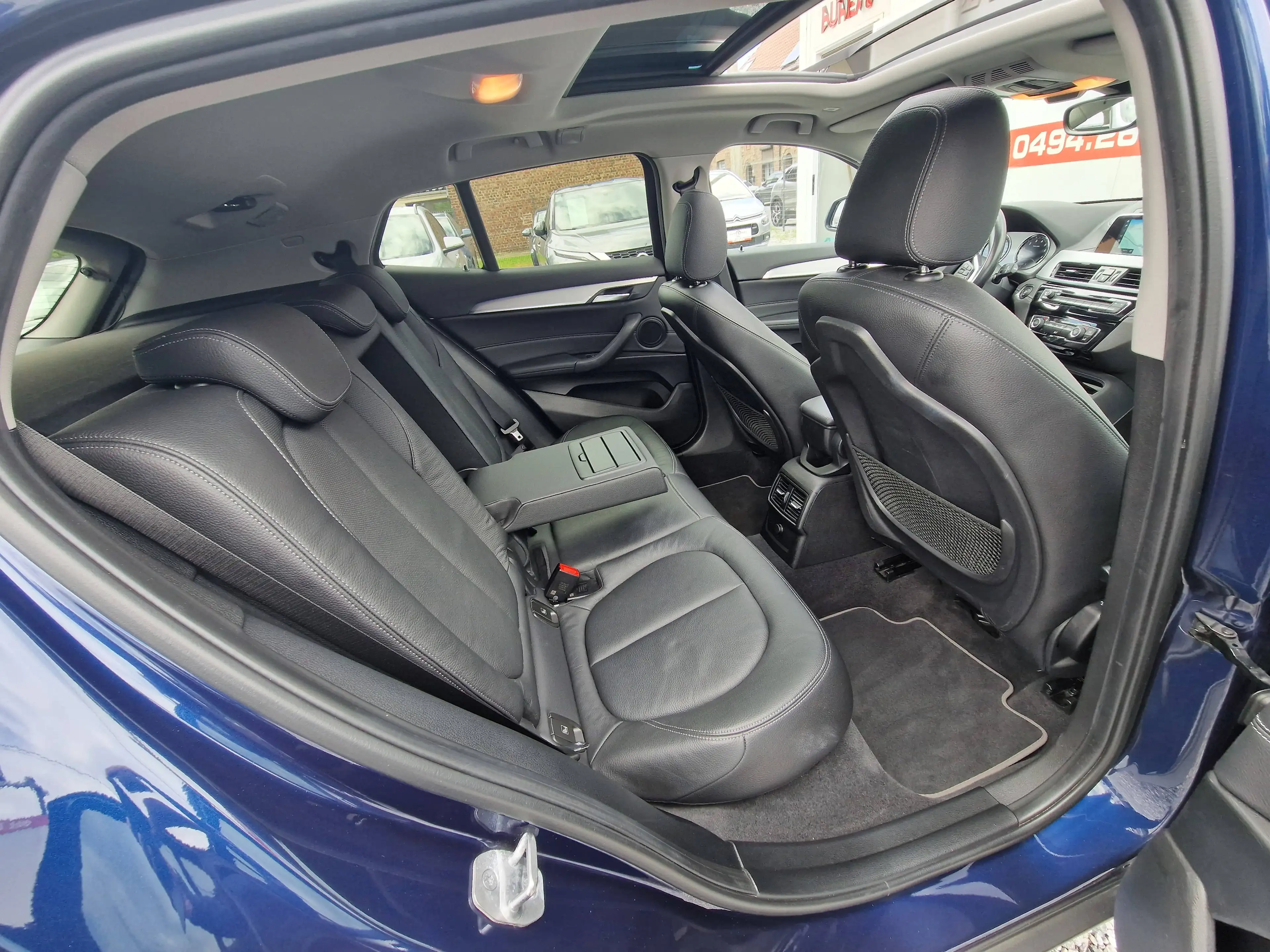 BMW X2 1.5iAS sDrive18*1°PROPRIO*CARNET*BOITE AUTO*TOIT PANO OUVRANT*CAMERA*GPS*CUIR — photo 13