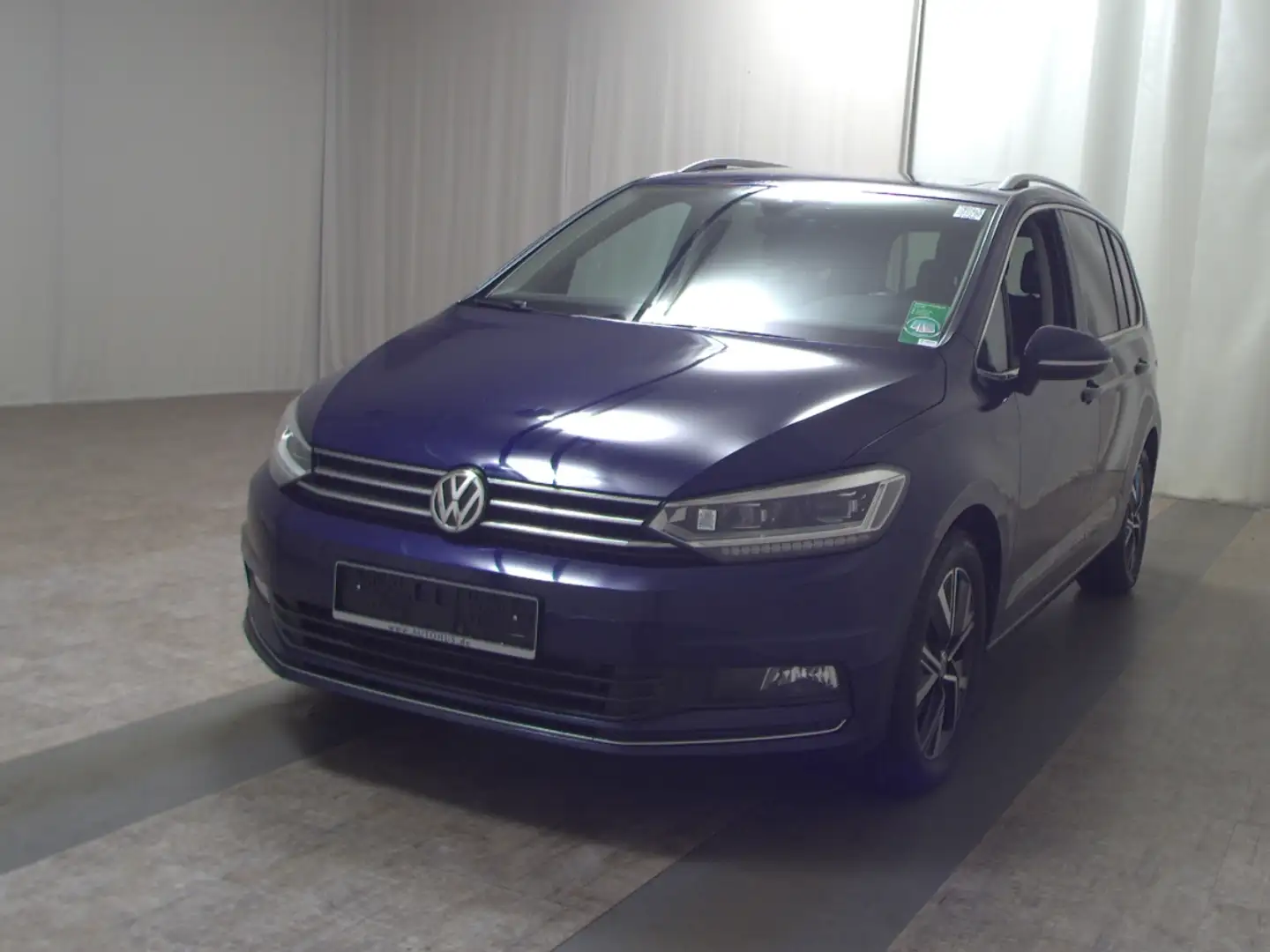 Volkswagen Touran 2.0 TDI Highline Navi LED Pano StHzg AHK Blau - 2