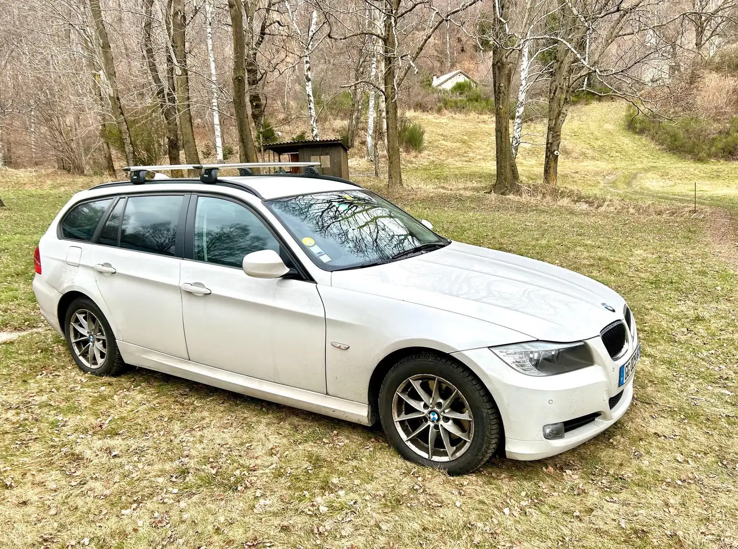 BMW 320 d xDrive Touring Blanc - 2