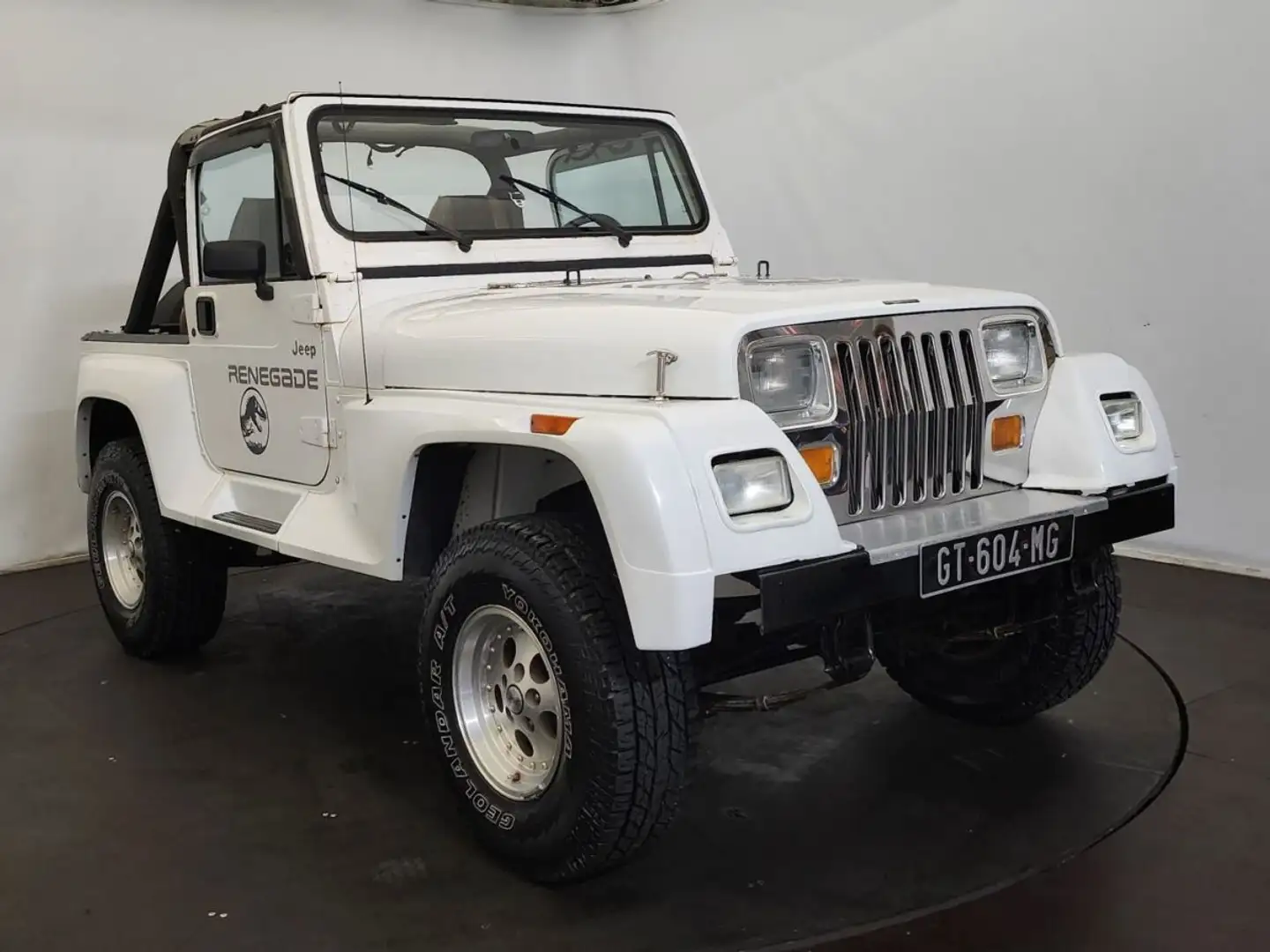 Jeep Wrangler YJ Blanc - 1