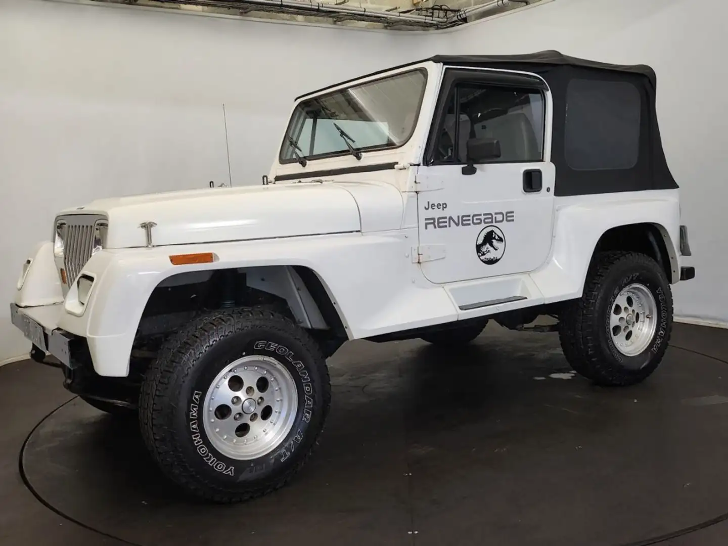Jeep Wrangler YJ Blanc - 2