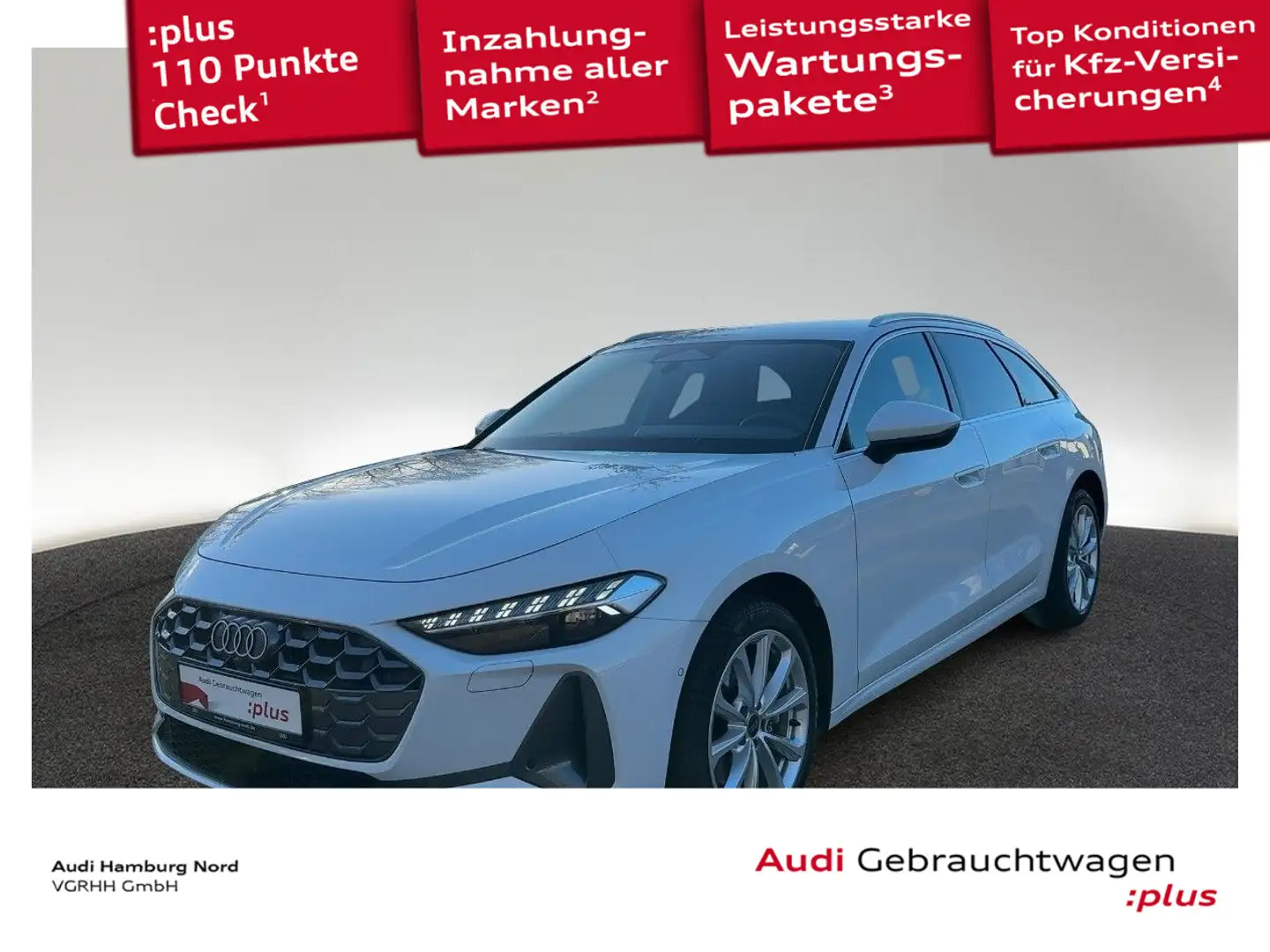 Audi A5 2.0 TFSI S tronic AHK Navi ACC Sound Weiß - 1