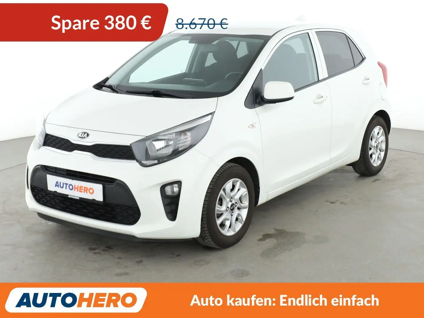 Kia Picanto 1.0 Dream Team*NAVI*CAM*SHZ*KLIMA*GARANTIE* Weiß - 1